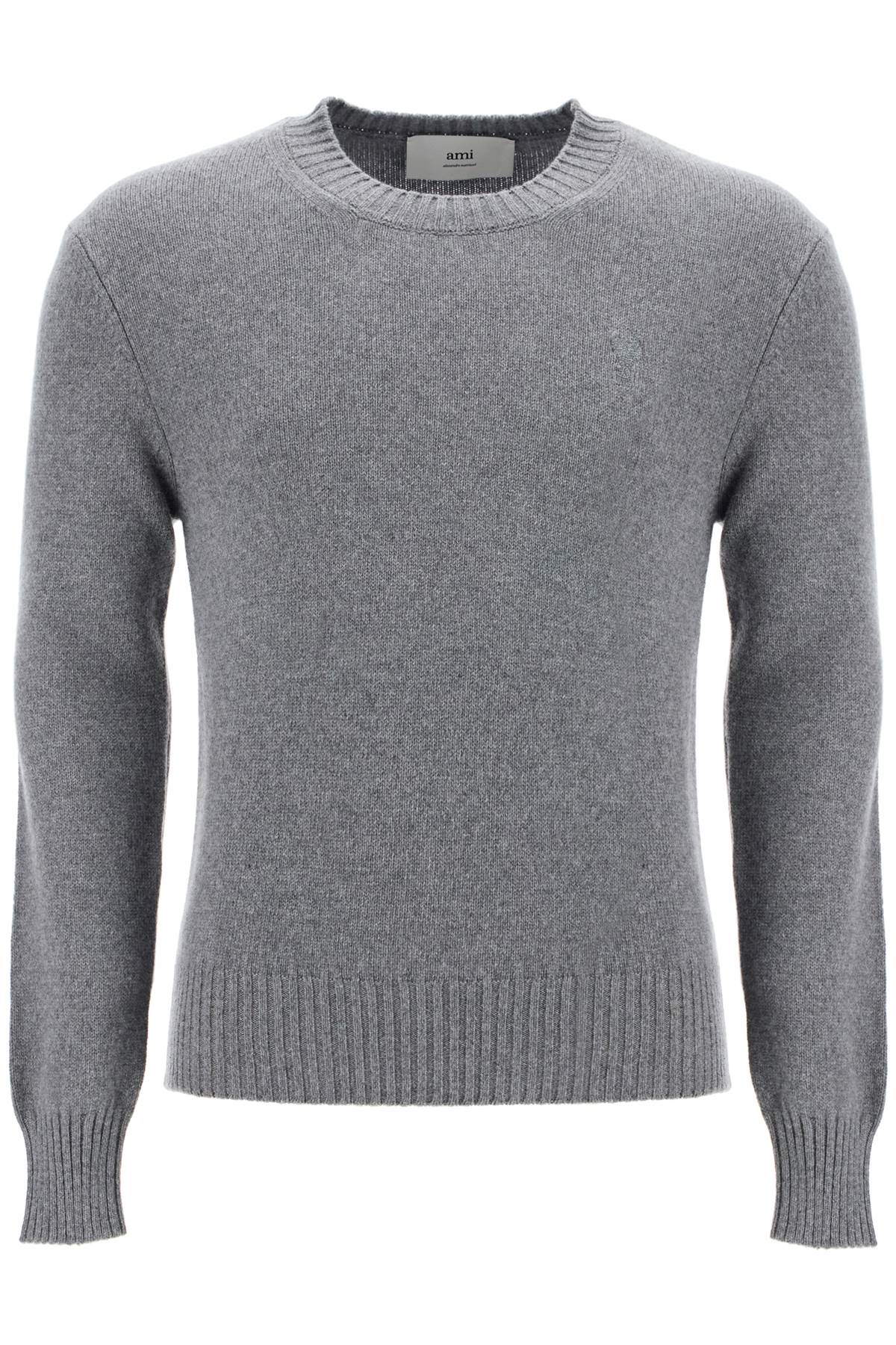 Ami Alexandre Matiussi Cashmere Crewneck Pullover