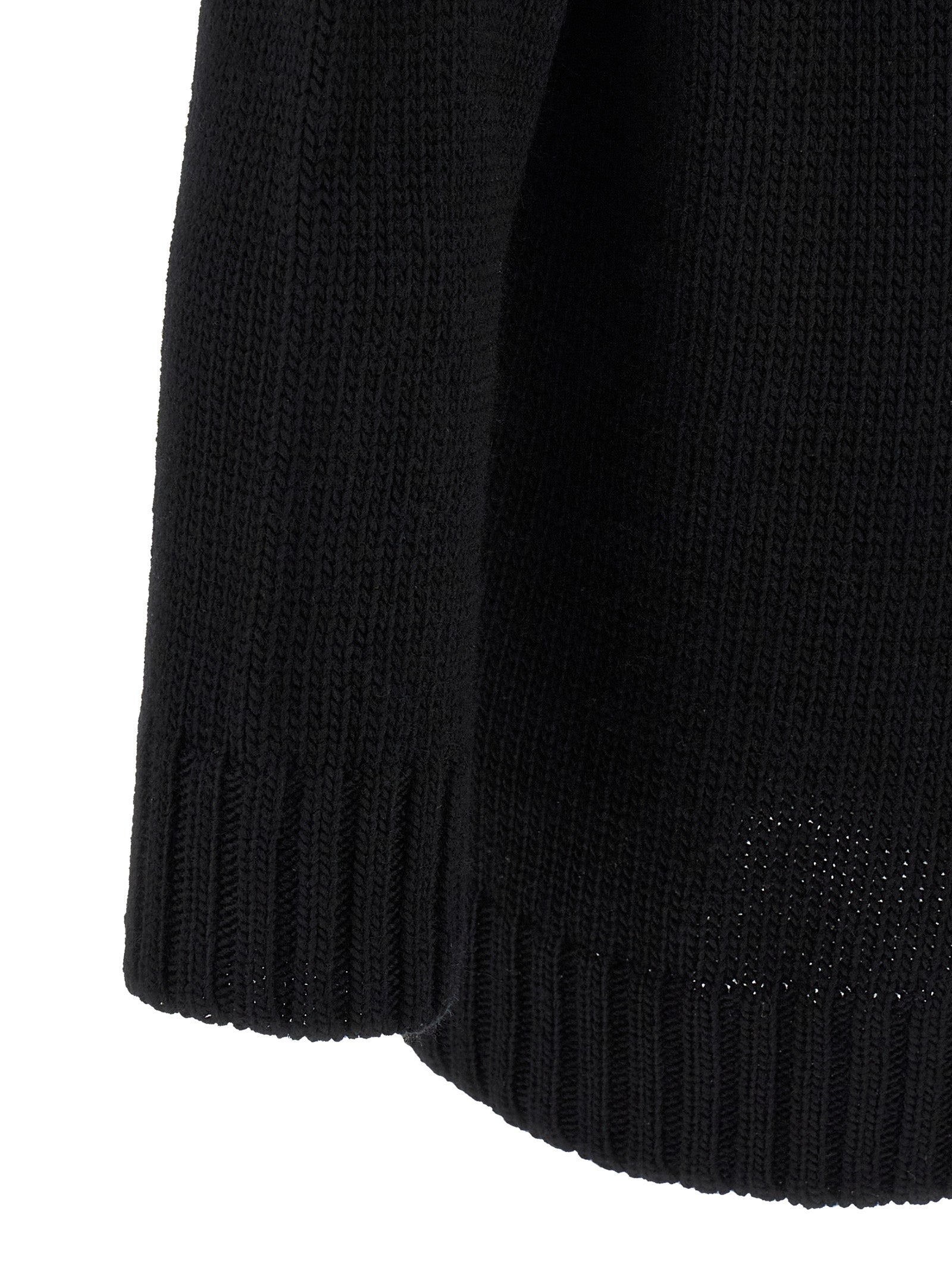 Yohji Yamamoto Macramé Insert Sweater