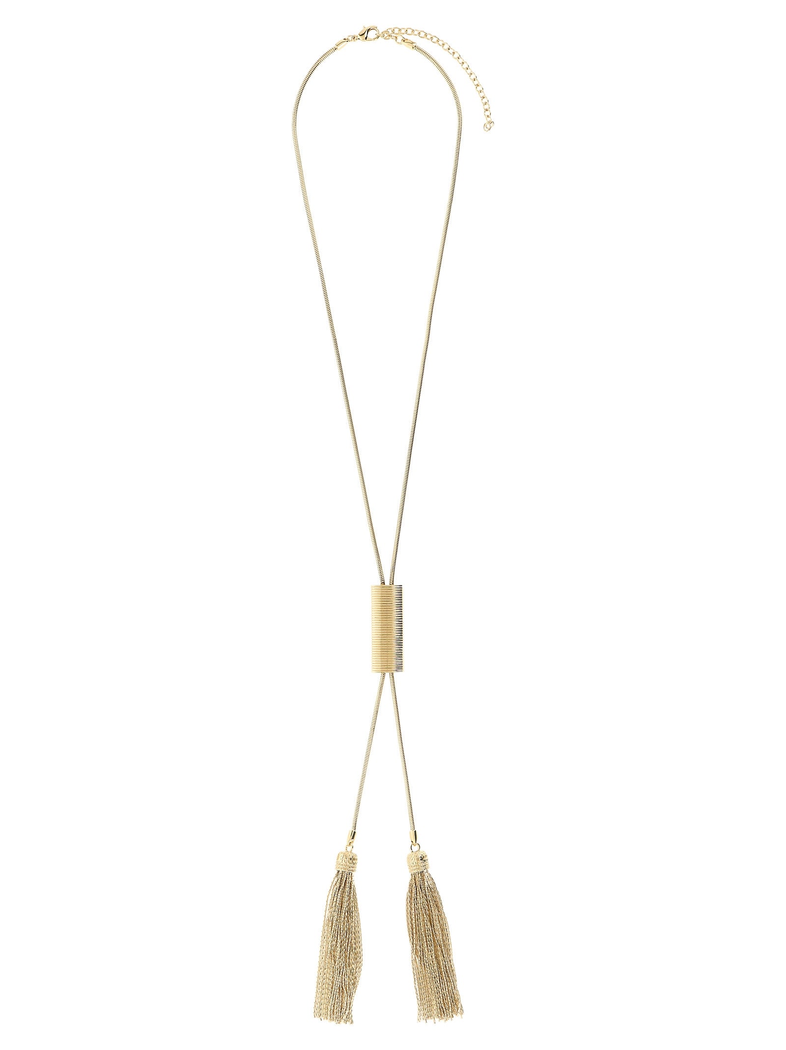 Balmain 'Snake' Necklace With Tassels