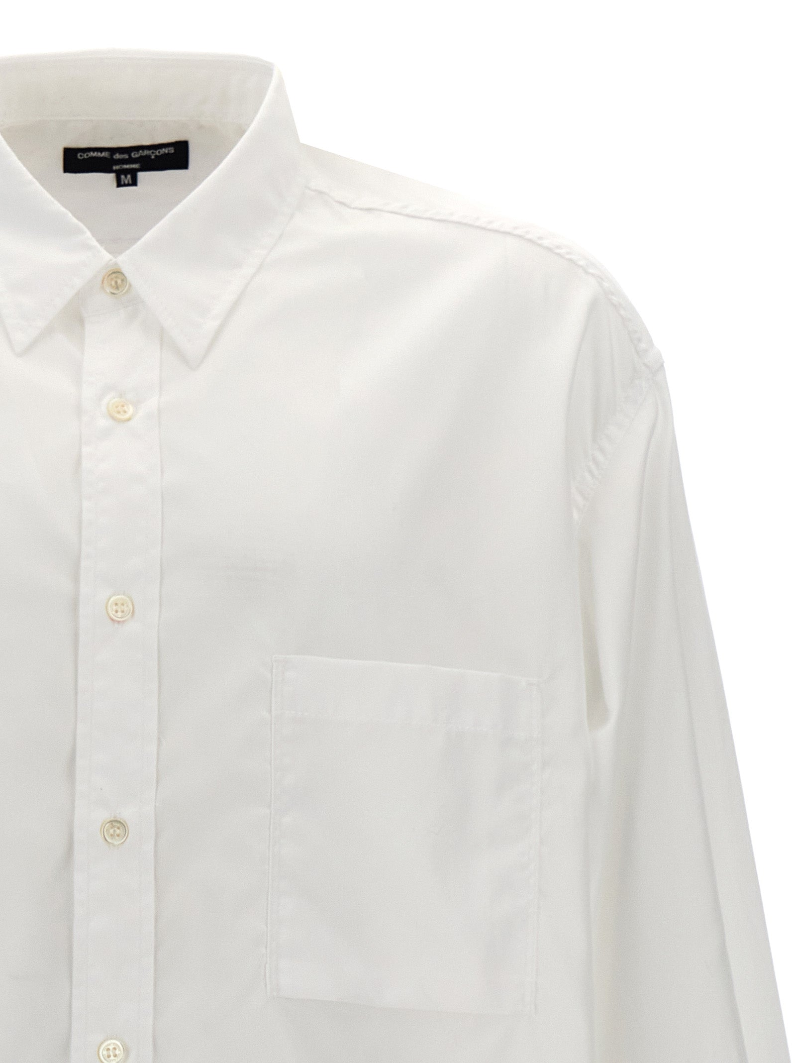 Comme Des Garҫons Homme Logo Embroidery Shirt