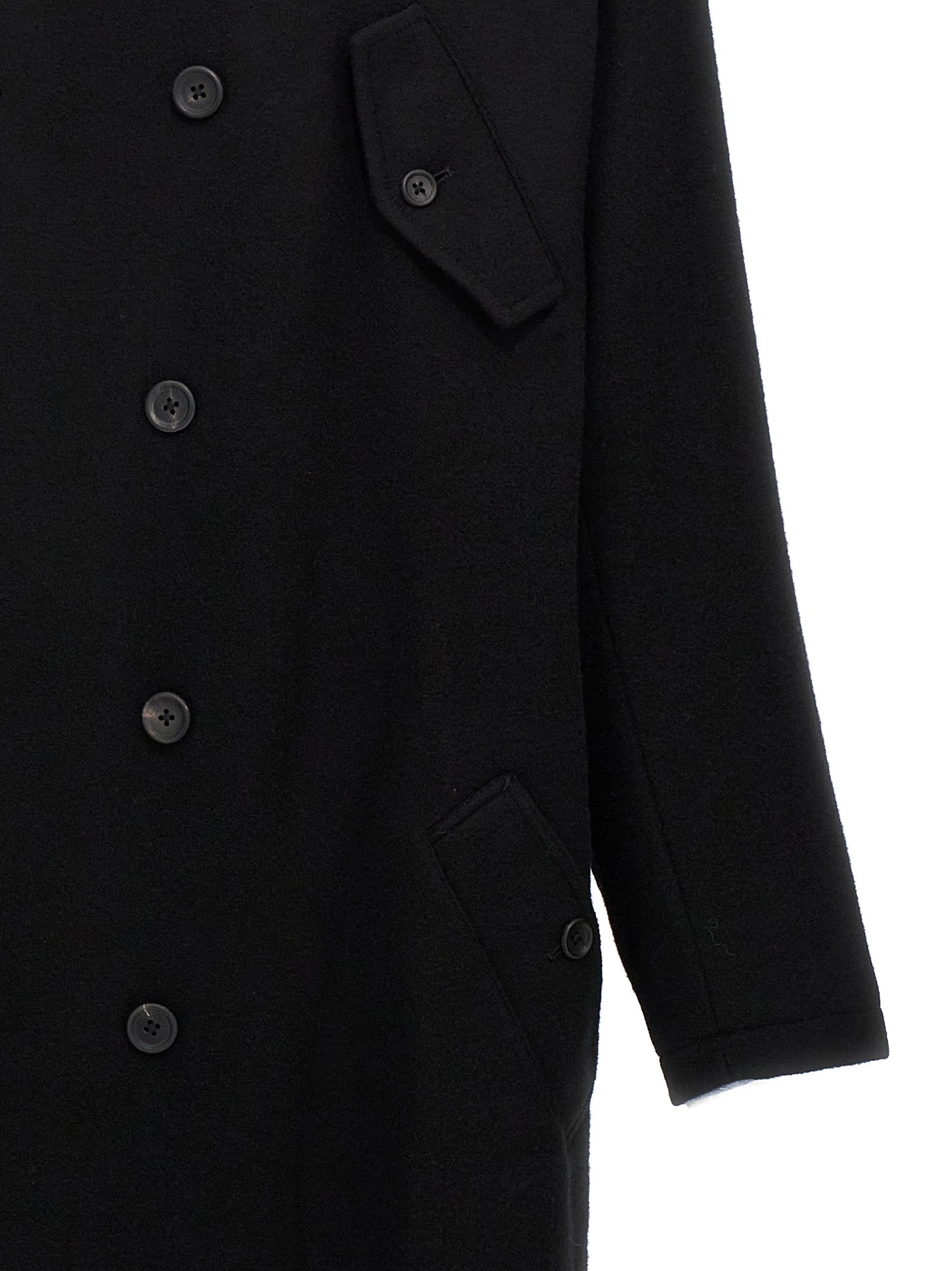 Yohji Yamamoto 'M-W Front Hooded' Coat