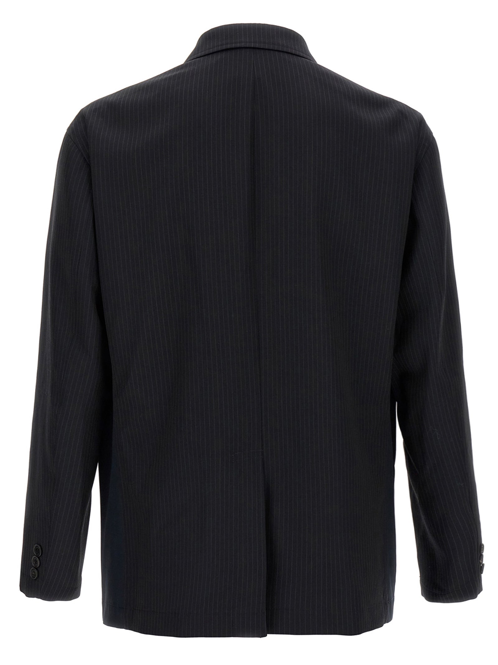 Comme Des Garҫons Homme Pinstripe Blazer