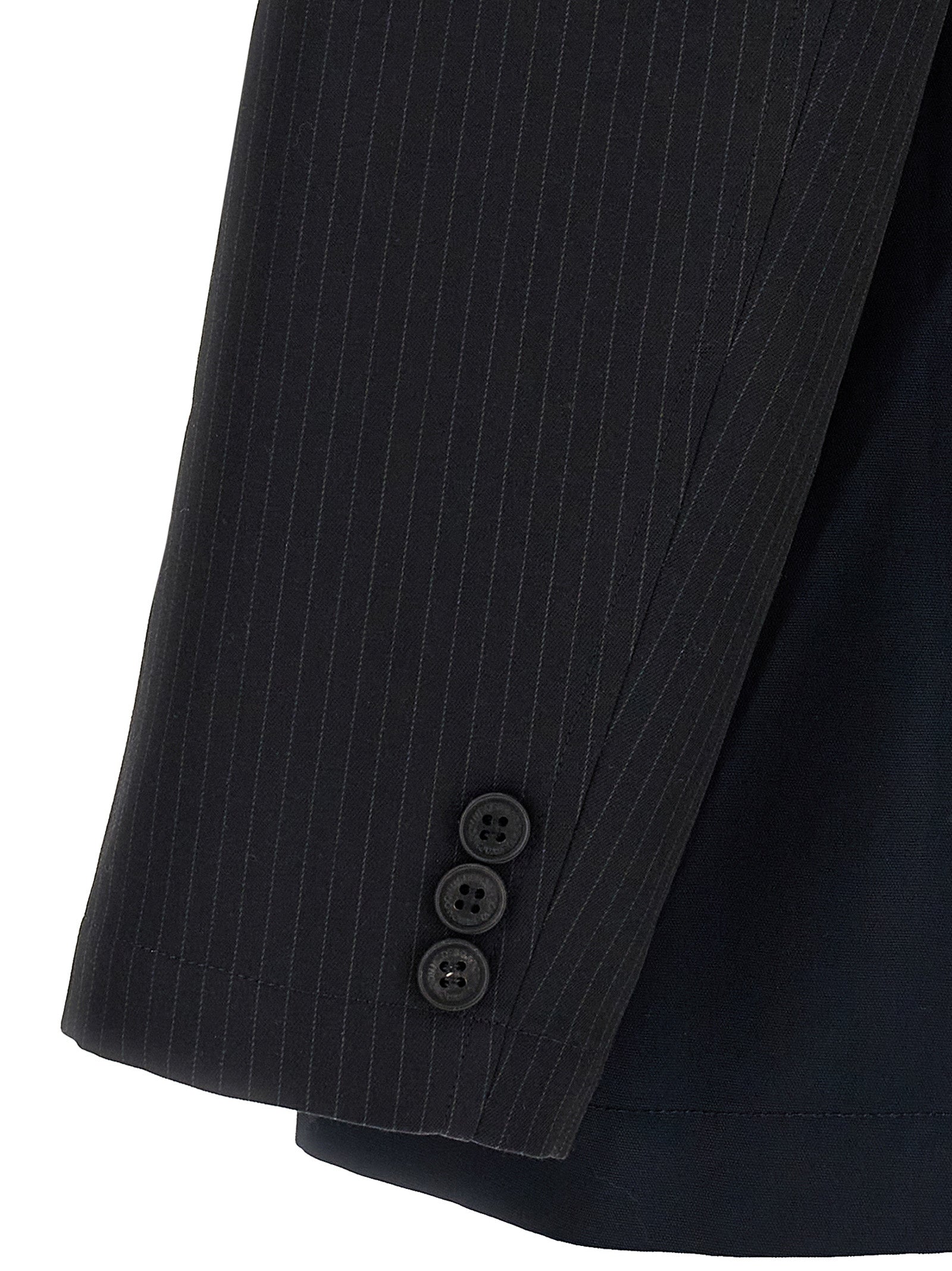 Comme Des Garҫons Homme Pinstripe Blazer