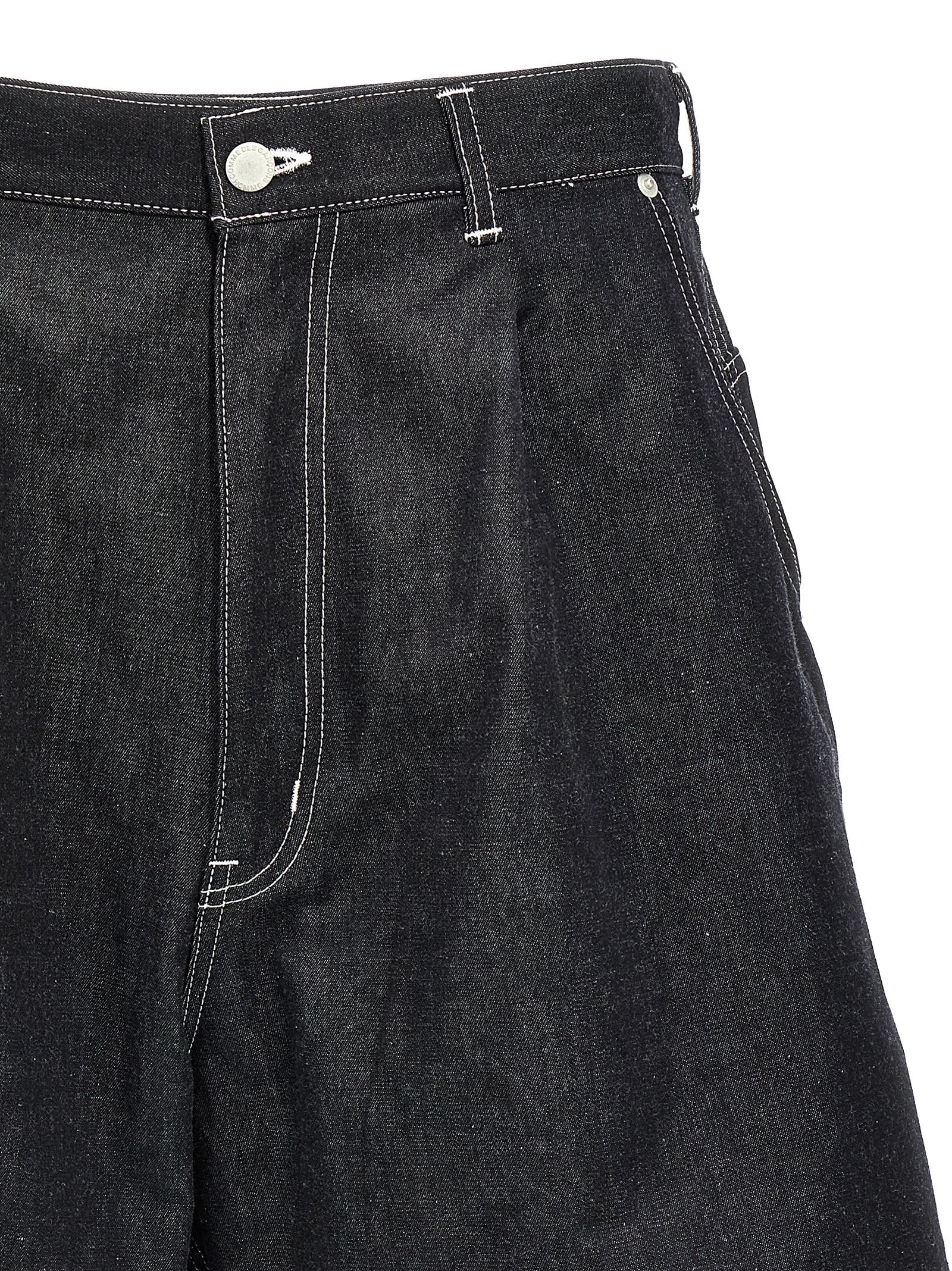 Comme Des Garҫons Homme Denim Bermuda Shorts