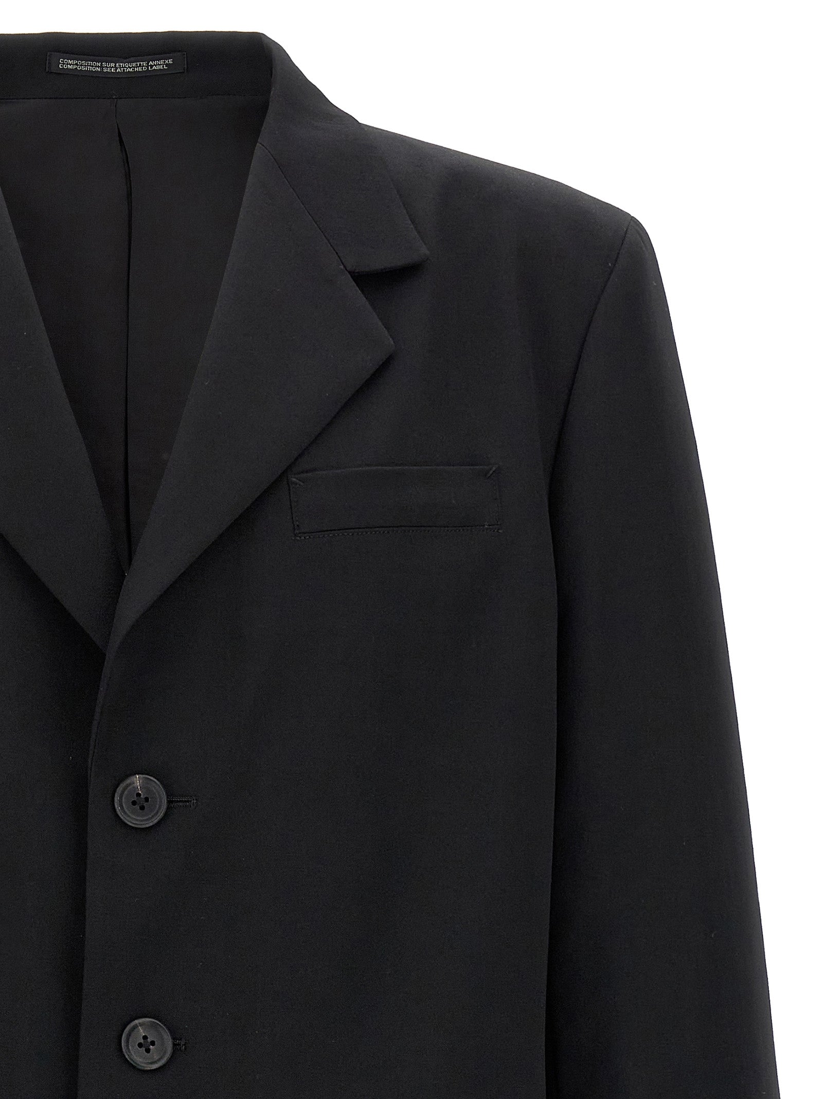 Yohji Yamamoto 'Back Opening' Blazer