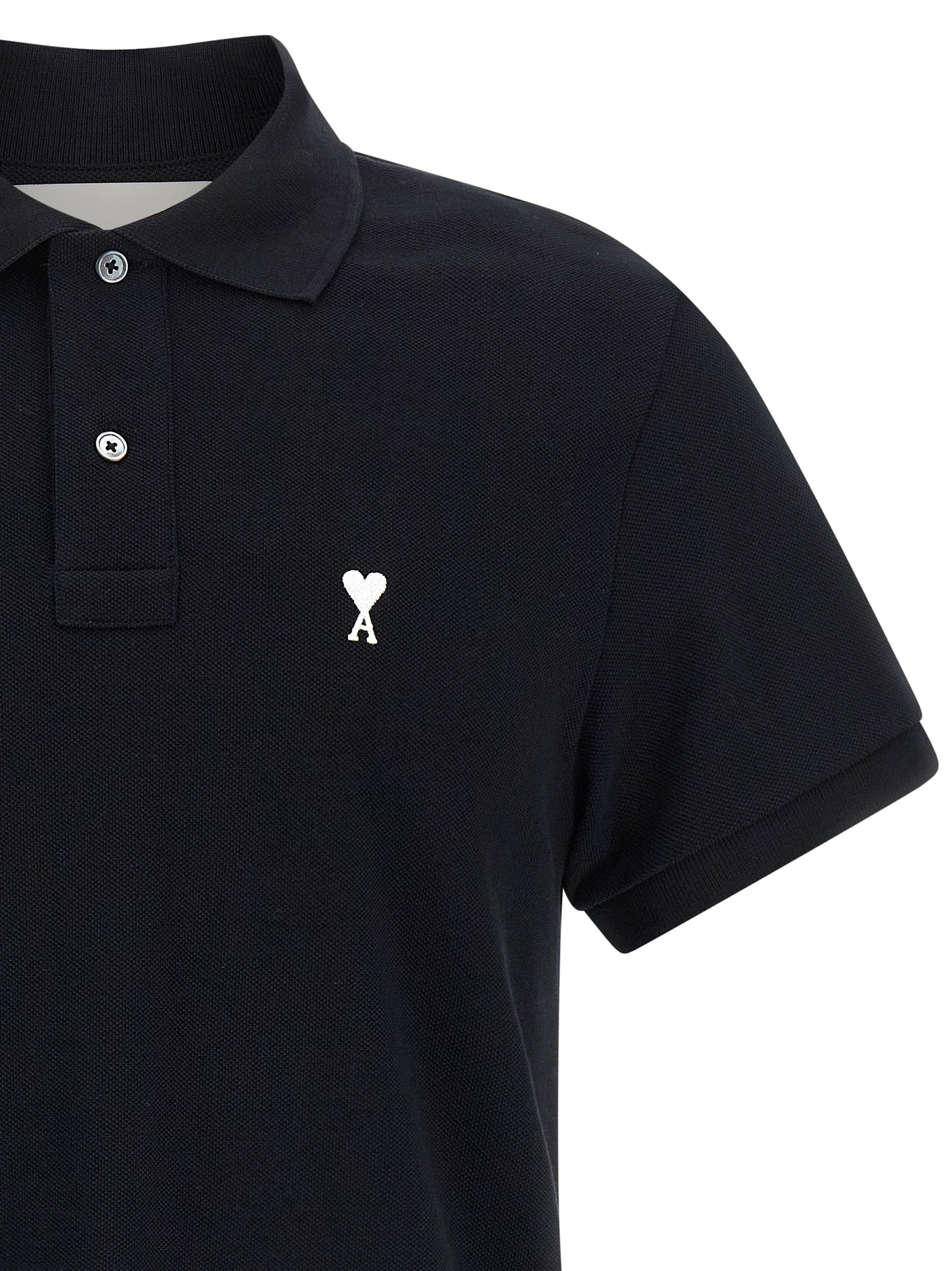 Ami Paris 'Ami De Coeur' Polo Shirt