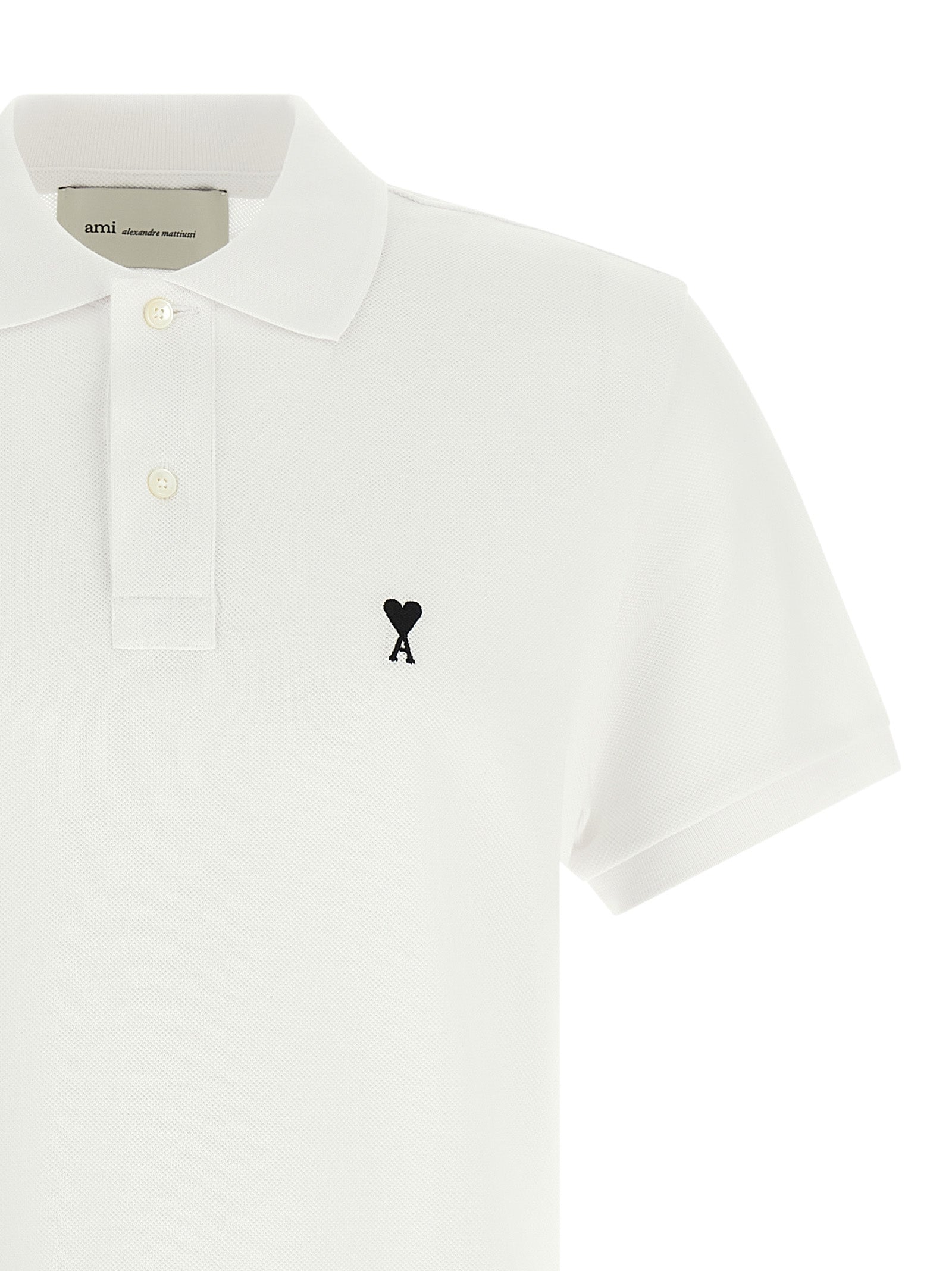 Ami Paris 'Ami De Coeur' Polo Shirt