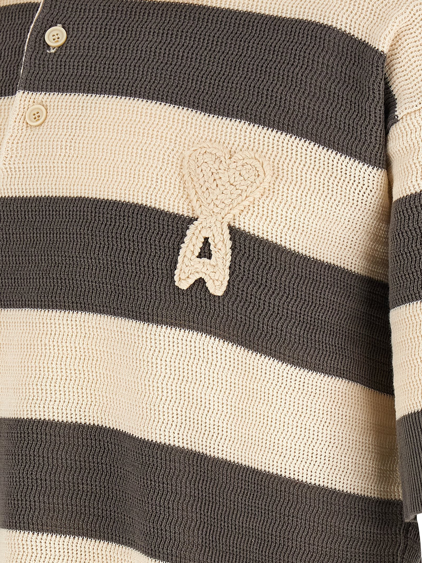 Ami Paris 'Ami De Coeur' Polo Shirt