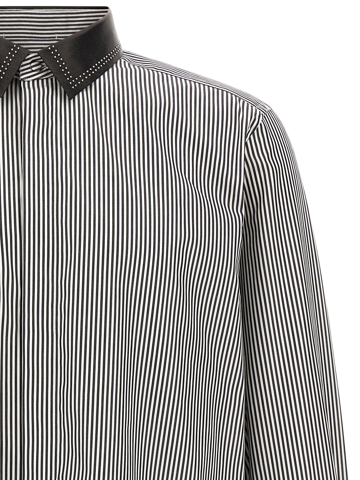 Tom Ford Striped Shirt With Detachable Collar