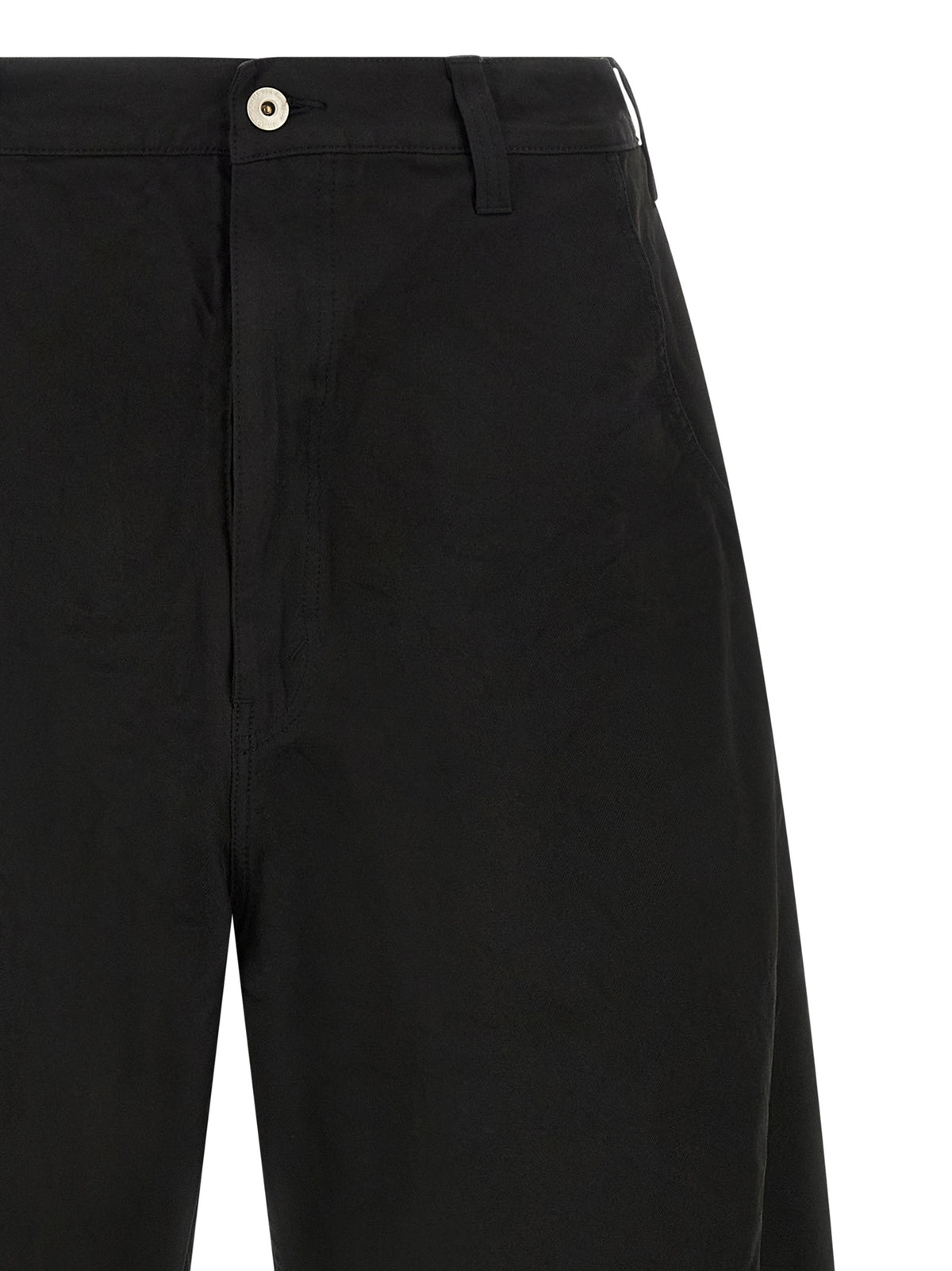 Comme Des Garҫons Homme Curved Leg Pants