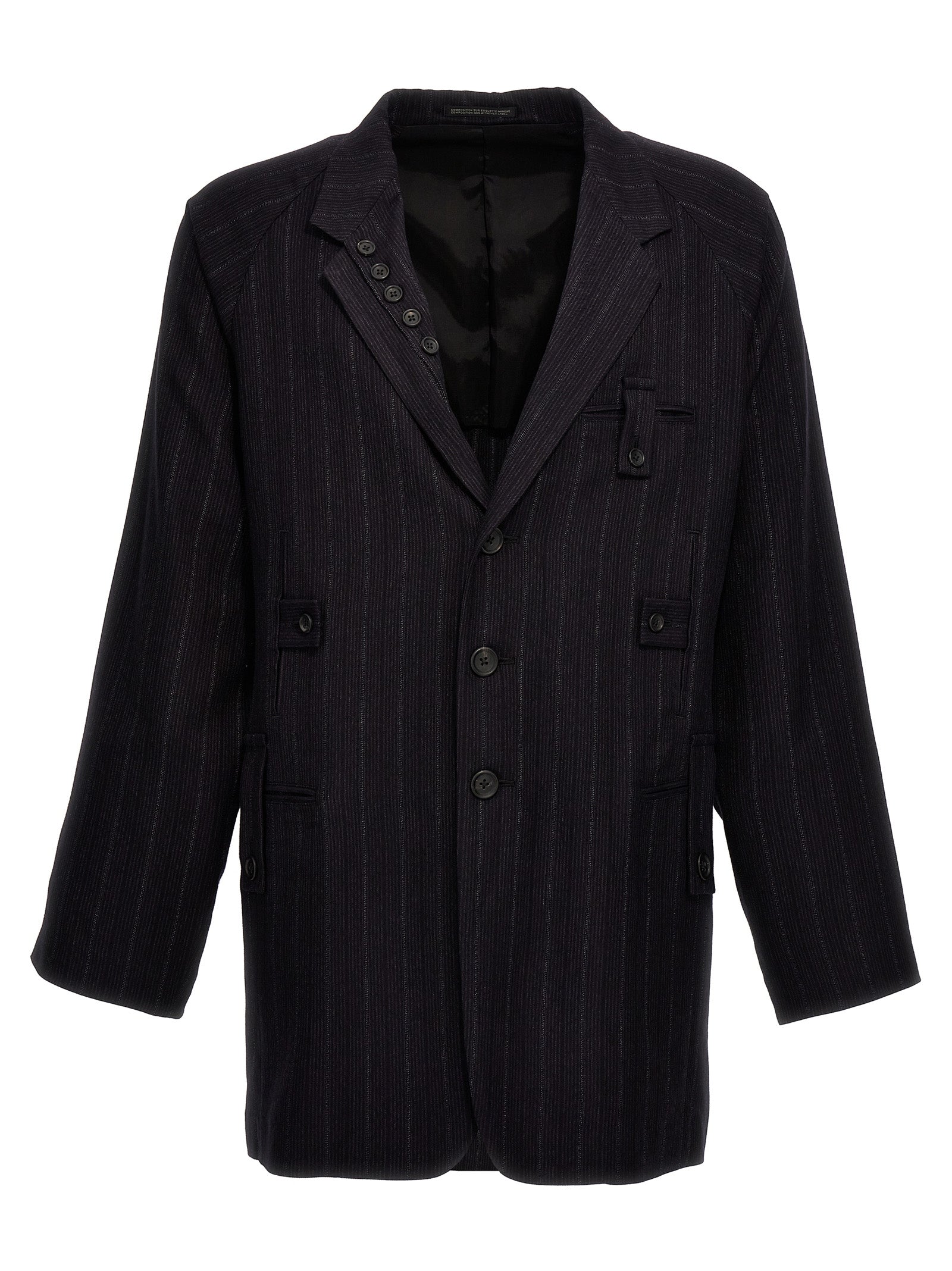 Yohji Yamamoto 'I-St Lapel Button' Blazer