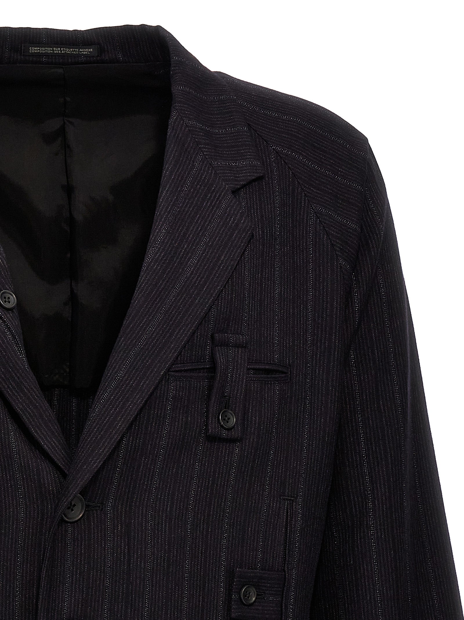 Yohji Yamamoto 'I-St Lapel Button' Blazer