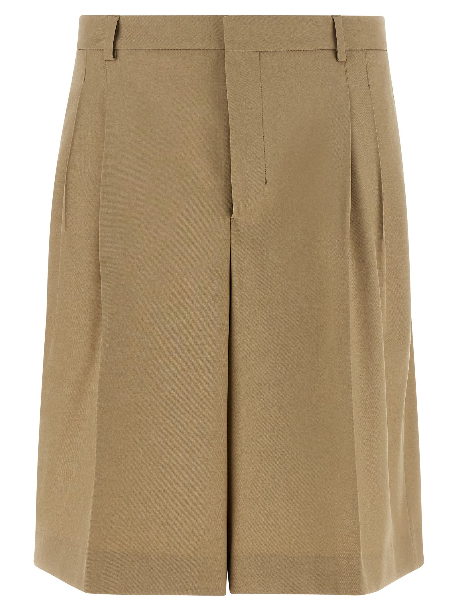 Ami Paris Fresh Wool Bermuda Shorts