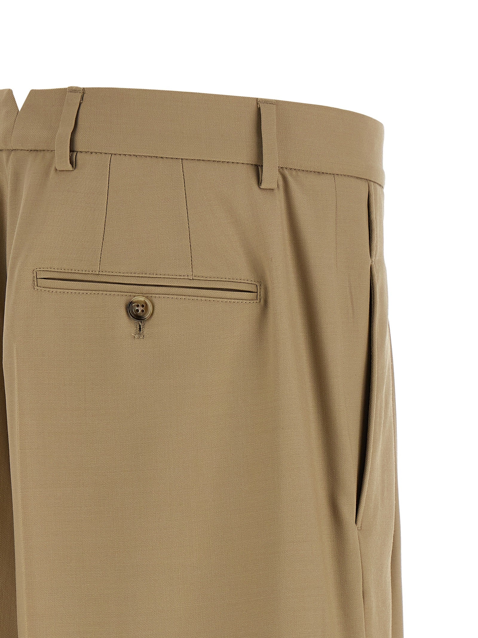 Ami Paris Fresh Wool Bermuda Shorts