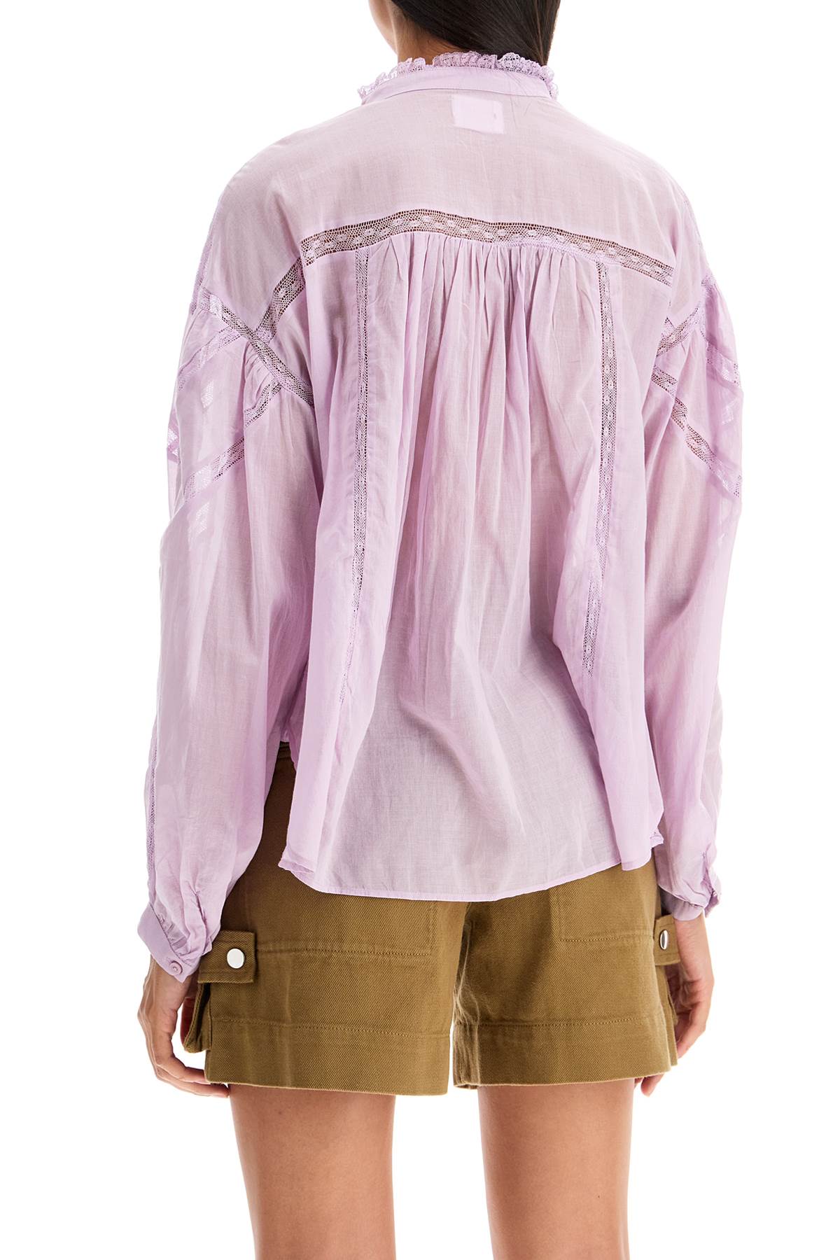 Isabel Marant Etoile Cotton Gelma Blouse For