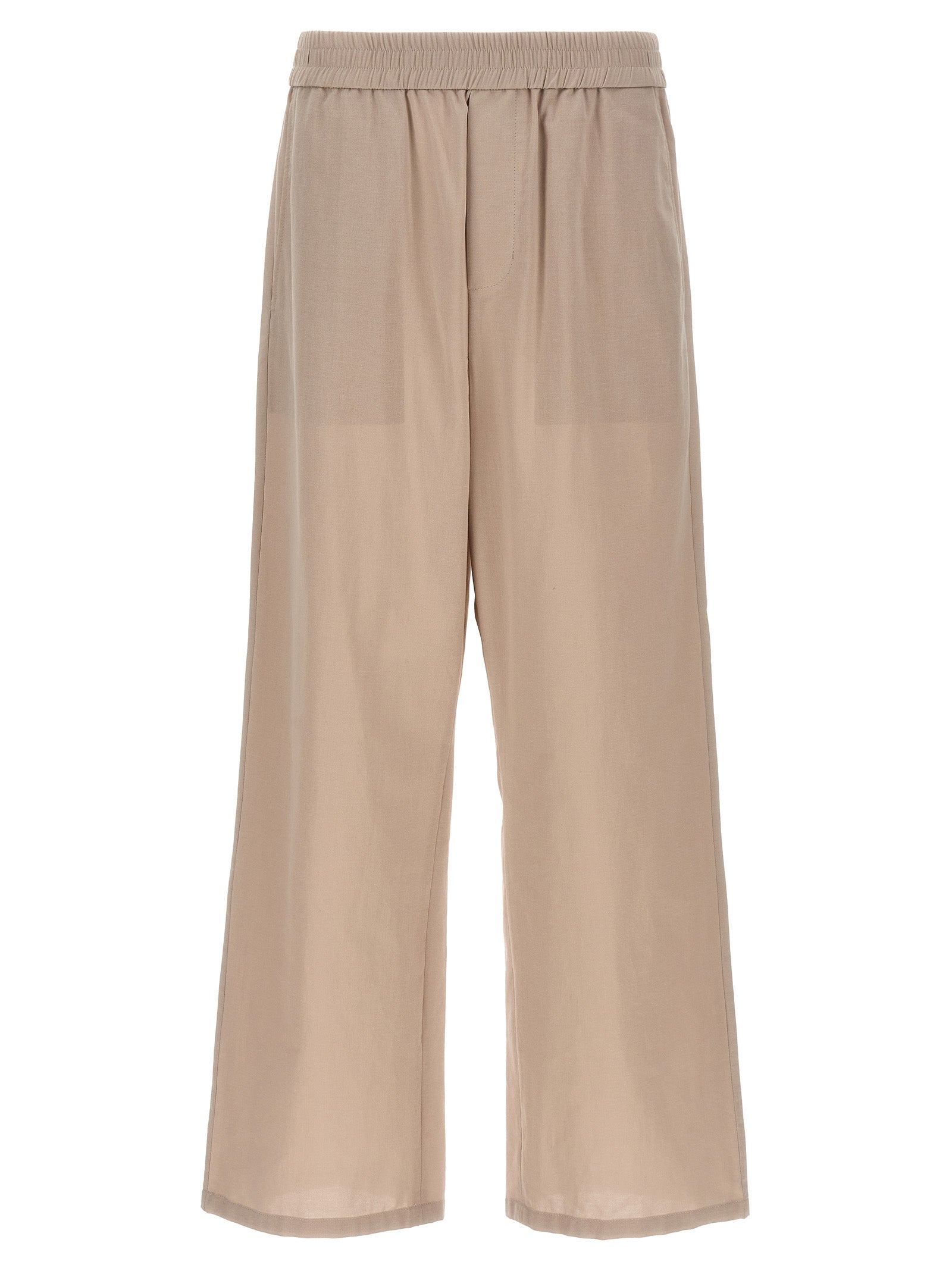 Ami Paris Logo Plaque Trousers