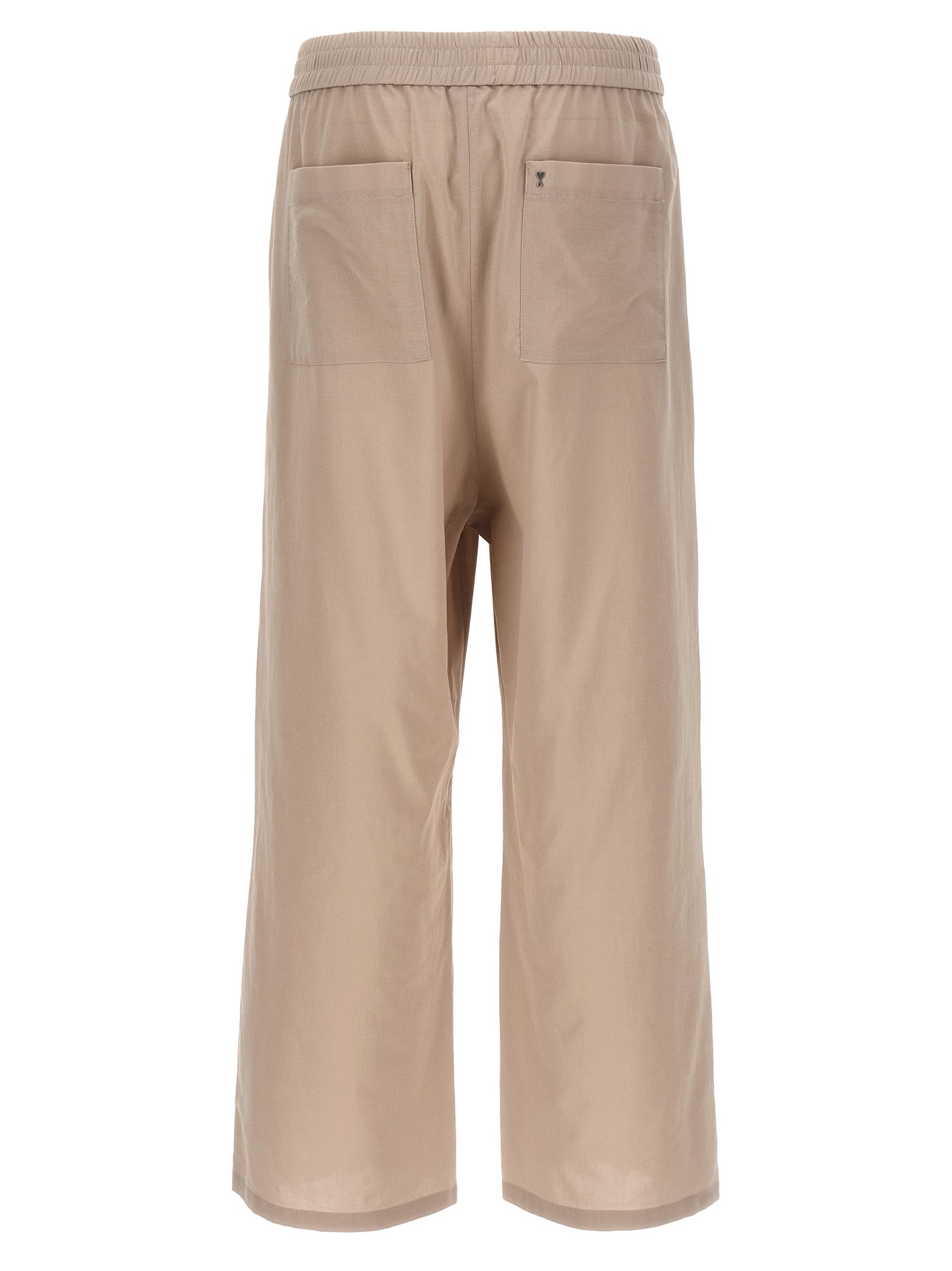 Ami Paris Logo Plaque Trousers