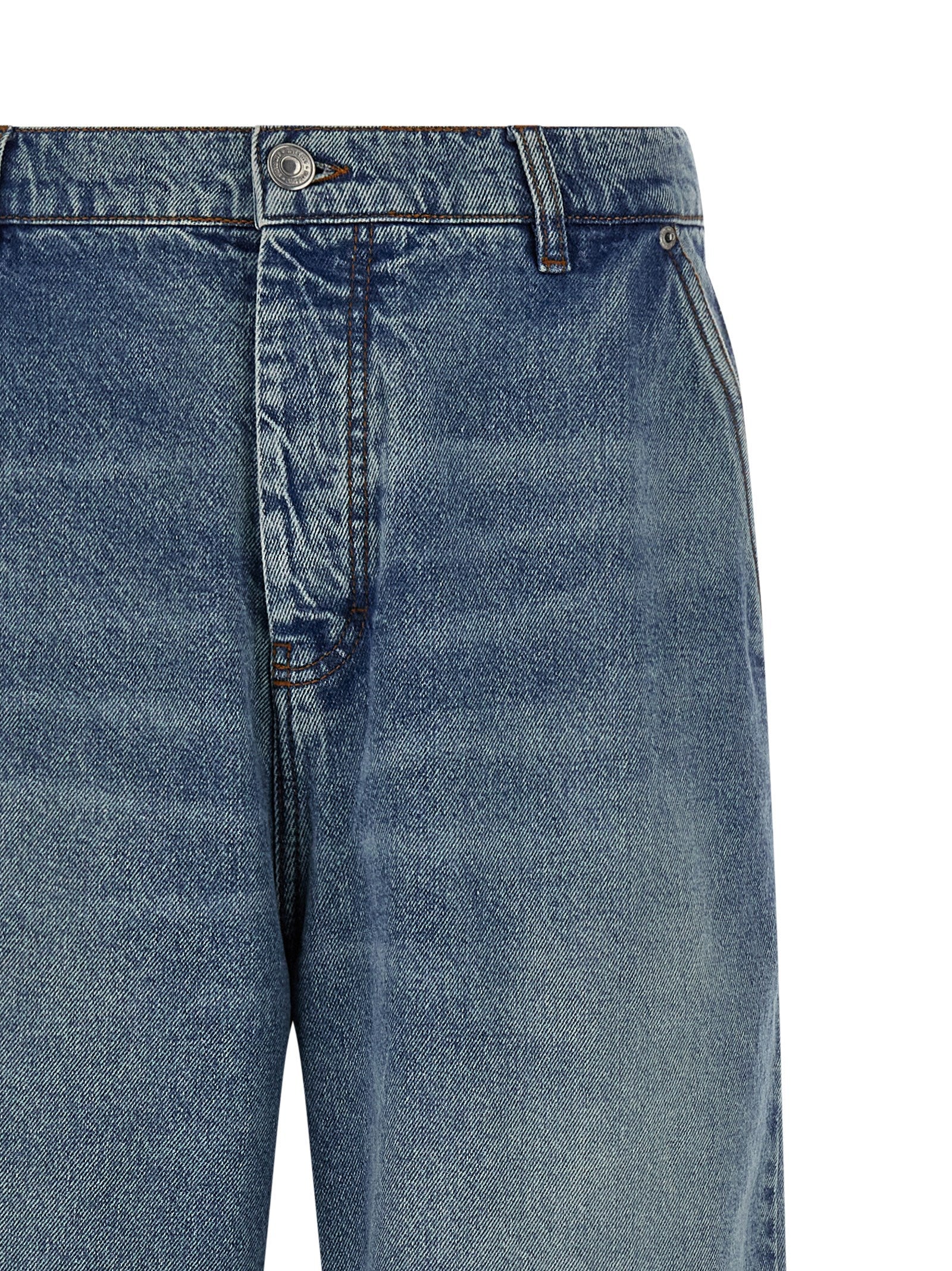 Ami Paris Wide Leg Jeans