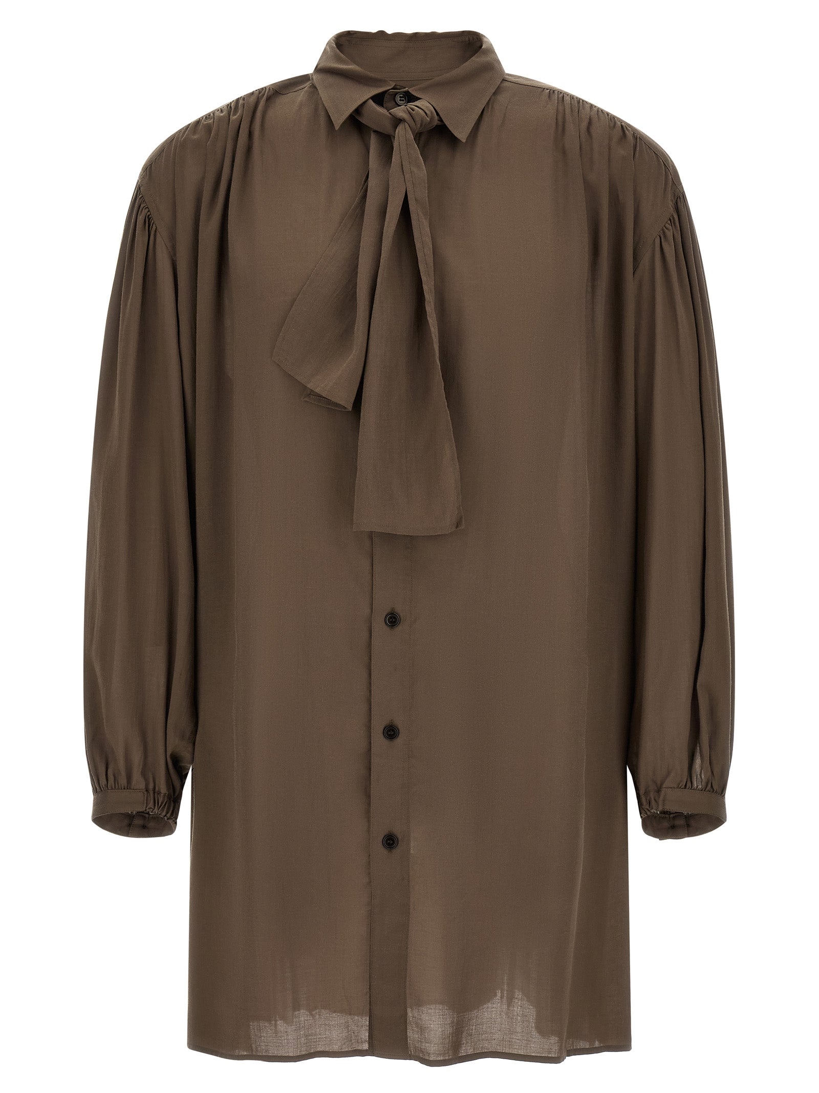 Yohji Yamamoto Shirt With Scarf