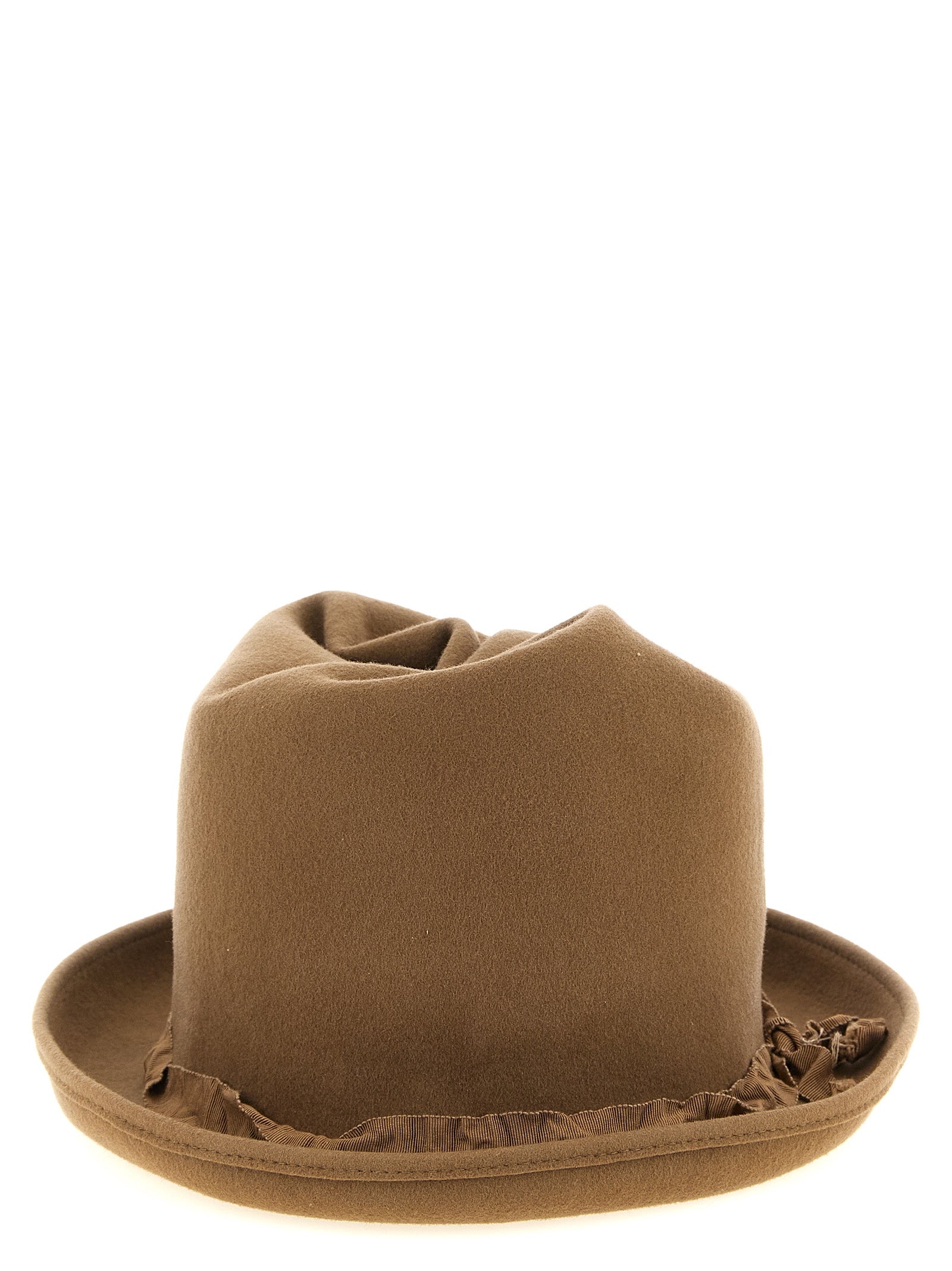 Yohji Yamamoto Curled Crown Hat