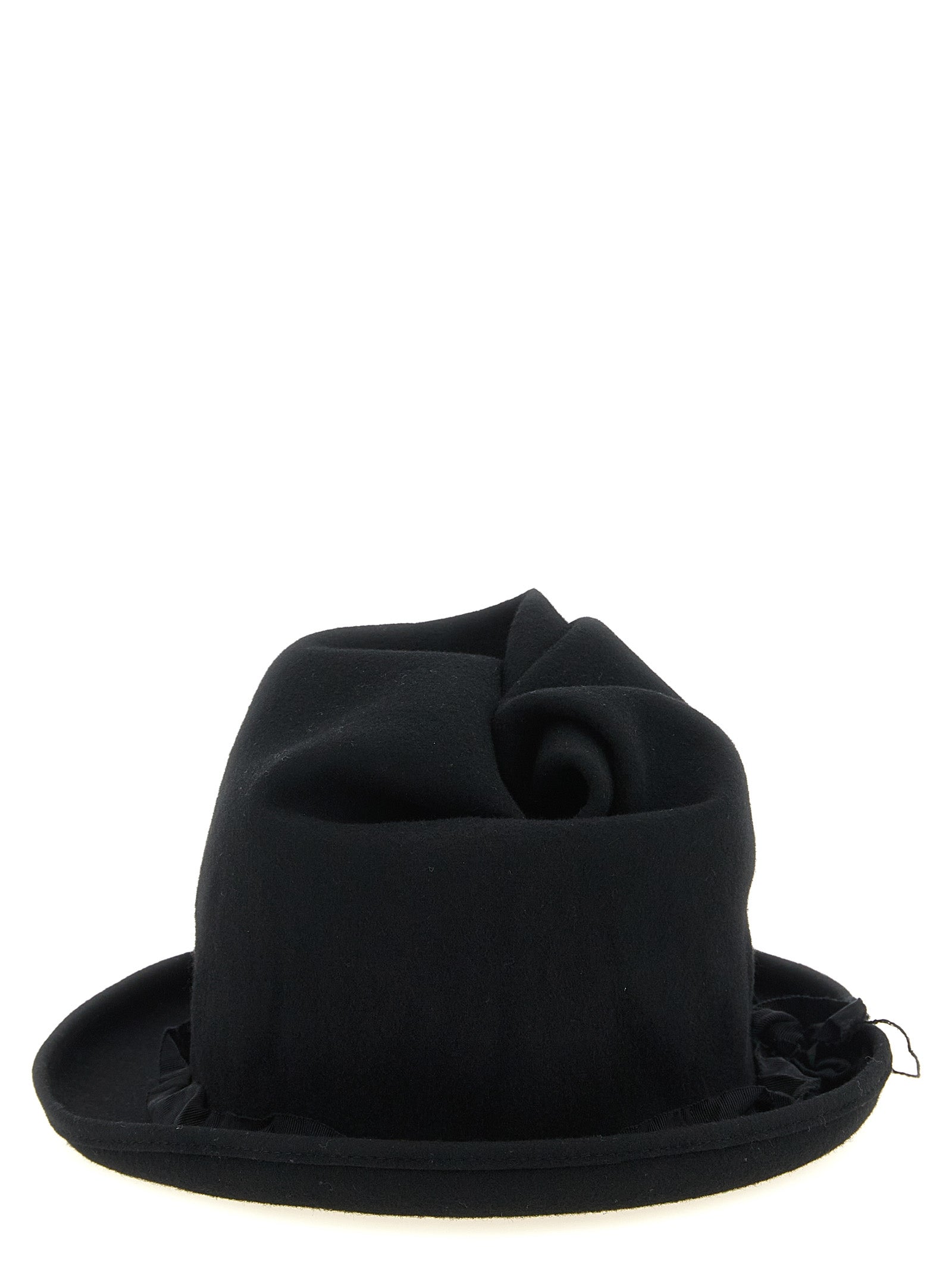 Yohji Yamamoto Sculptural Crown Hat