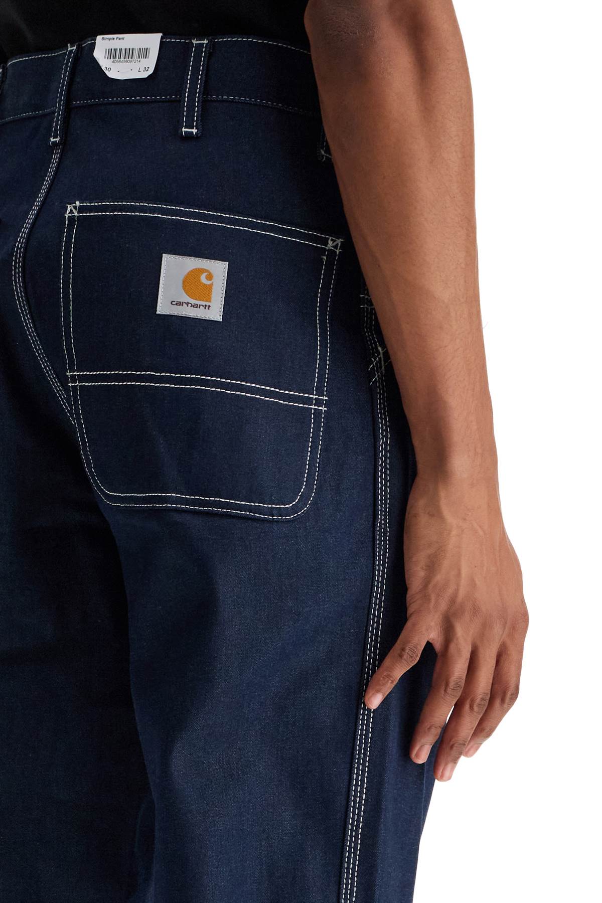 Carhartt Wip Simple Denim Pants For Everyday Wear