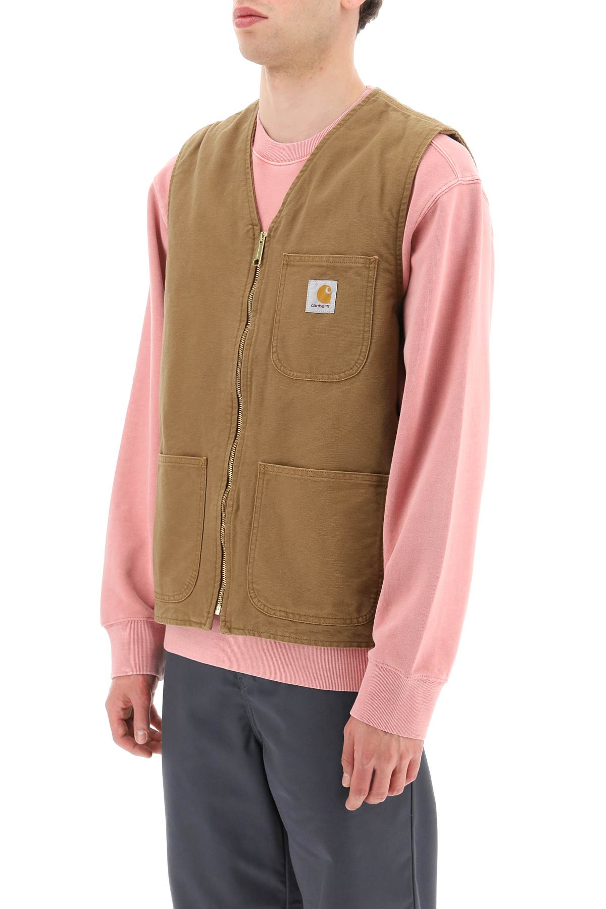 Carhartt Wip Arbor Cotton Canvas Vest