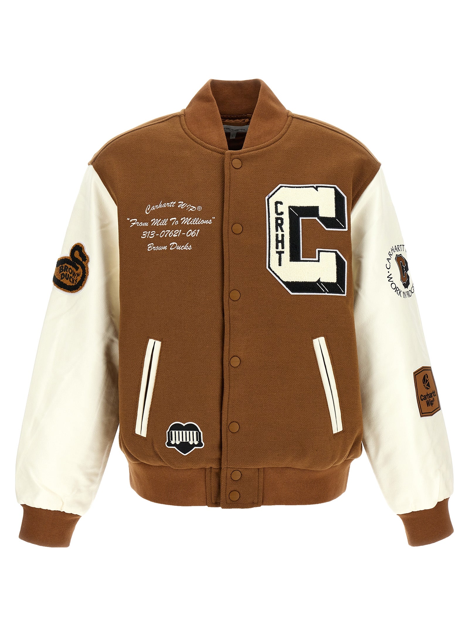 Carhartt Wip 'Brown Ducks' Bomber Jacket