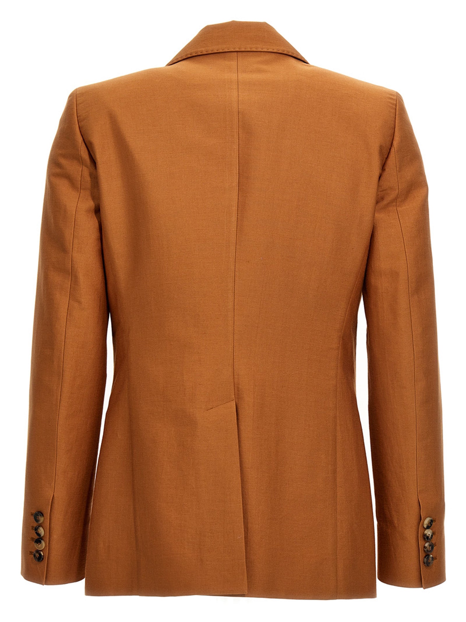 Alberto Biani Cotton Single Breast Blazer Jacket