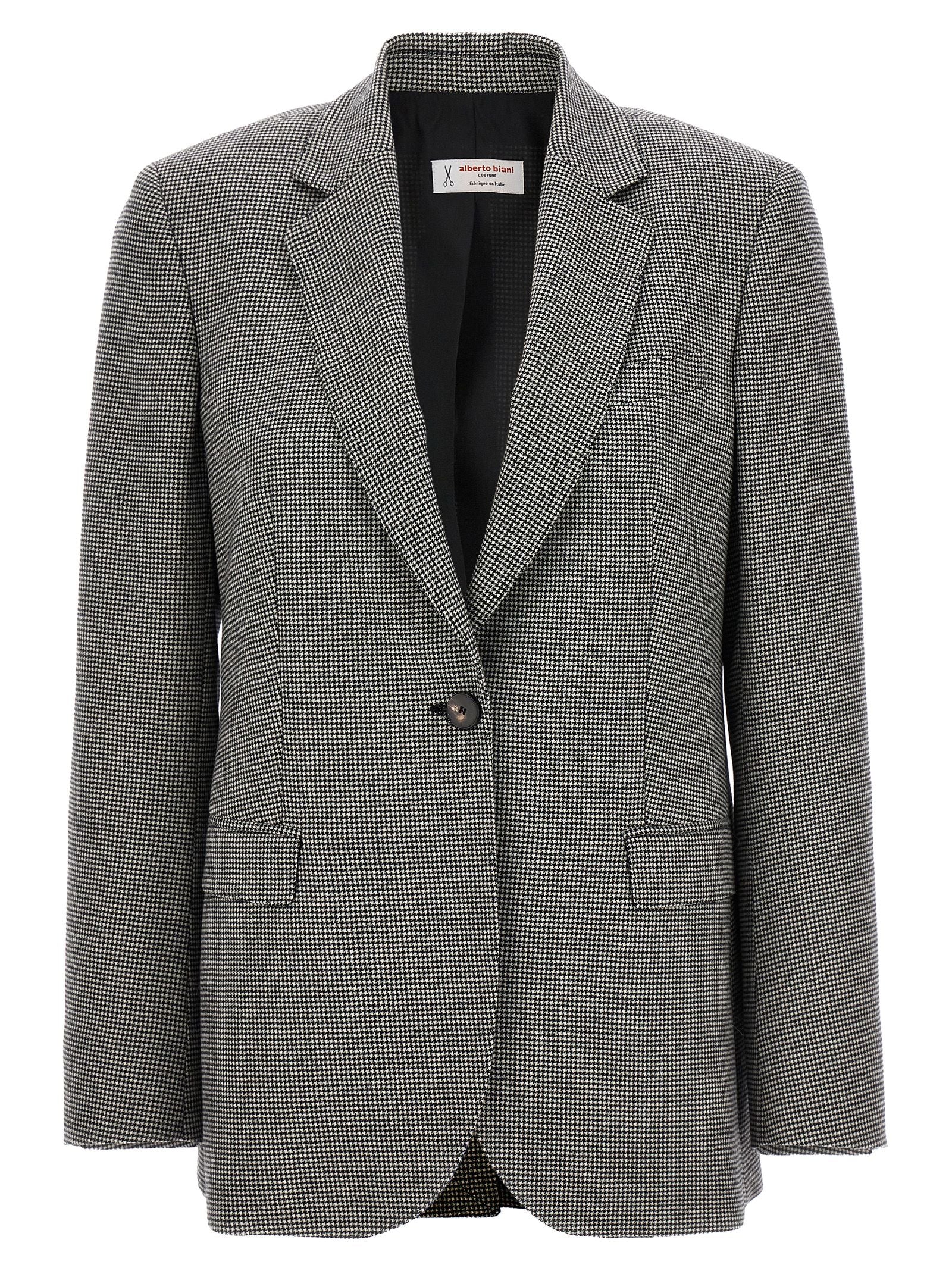 Alberto Biani Houndstooth Blazer