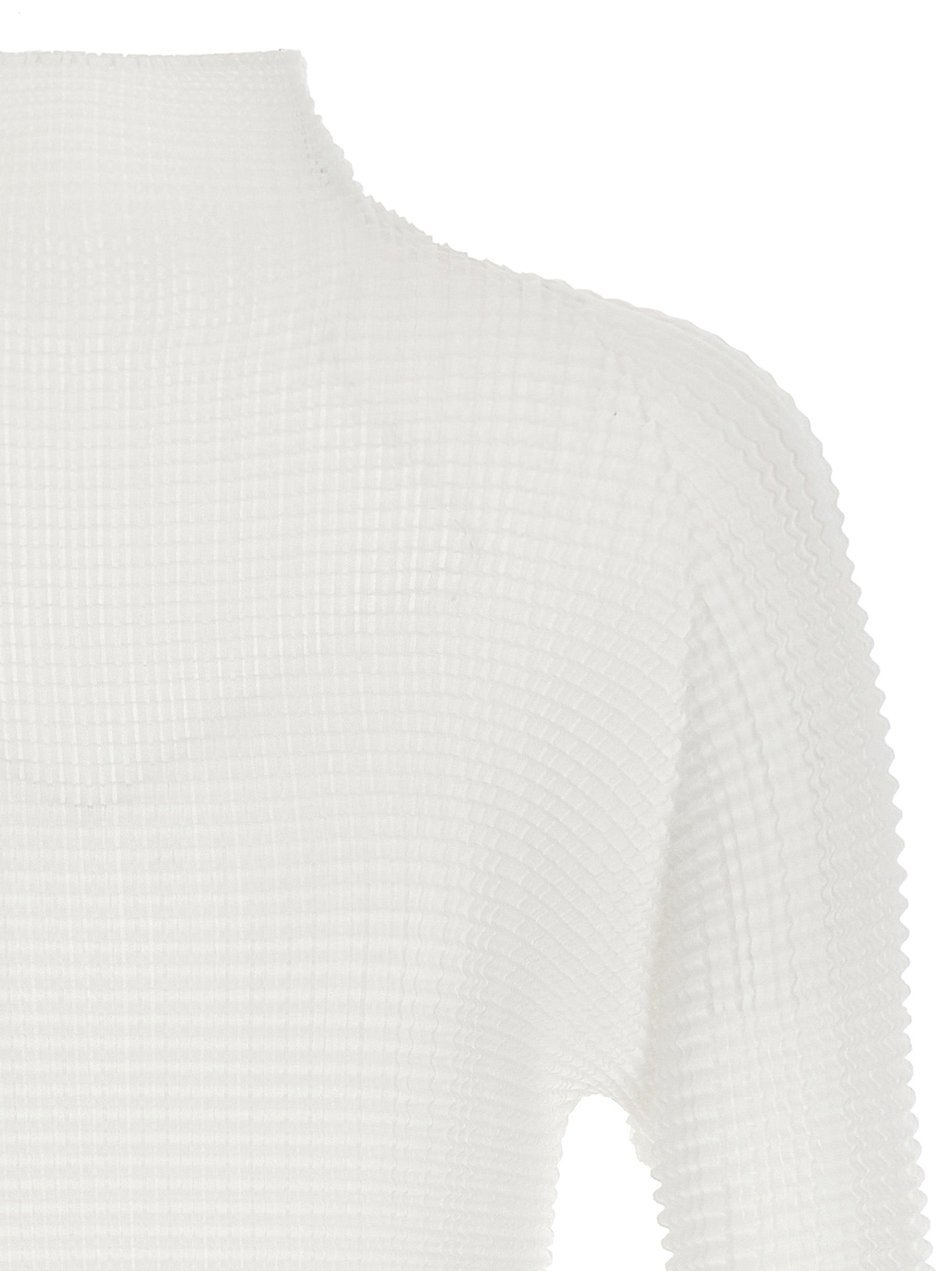 Issey Miyake 'Wooly Pleats-56' Blouse