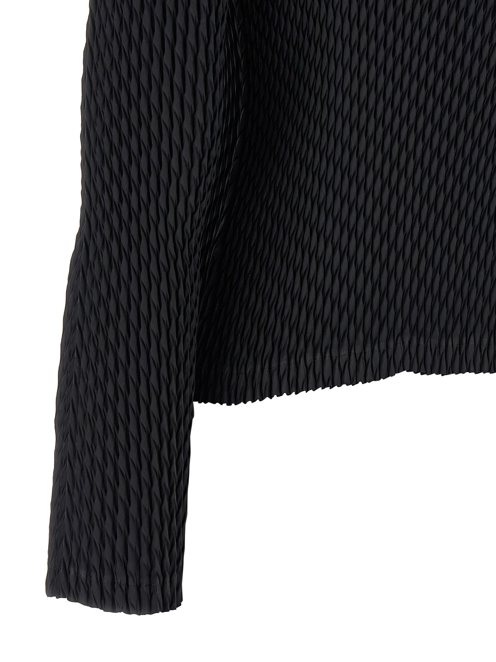 Issey Miyake 'Sleek Pleats' Sweater