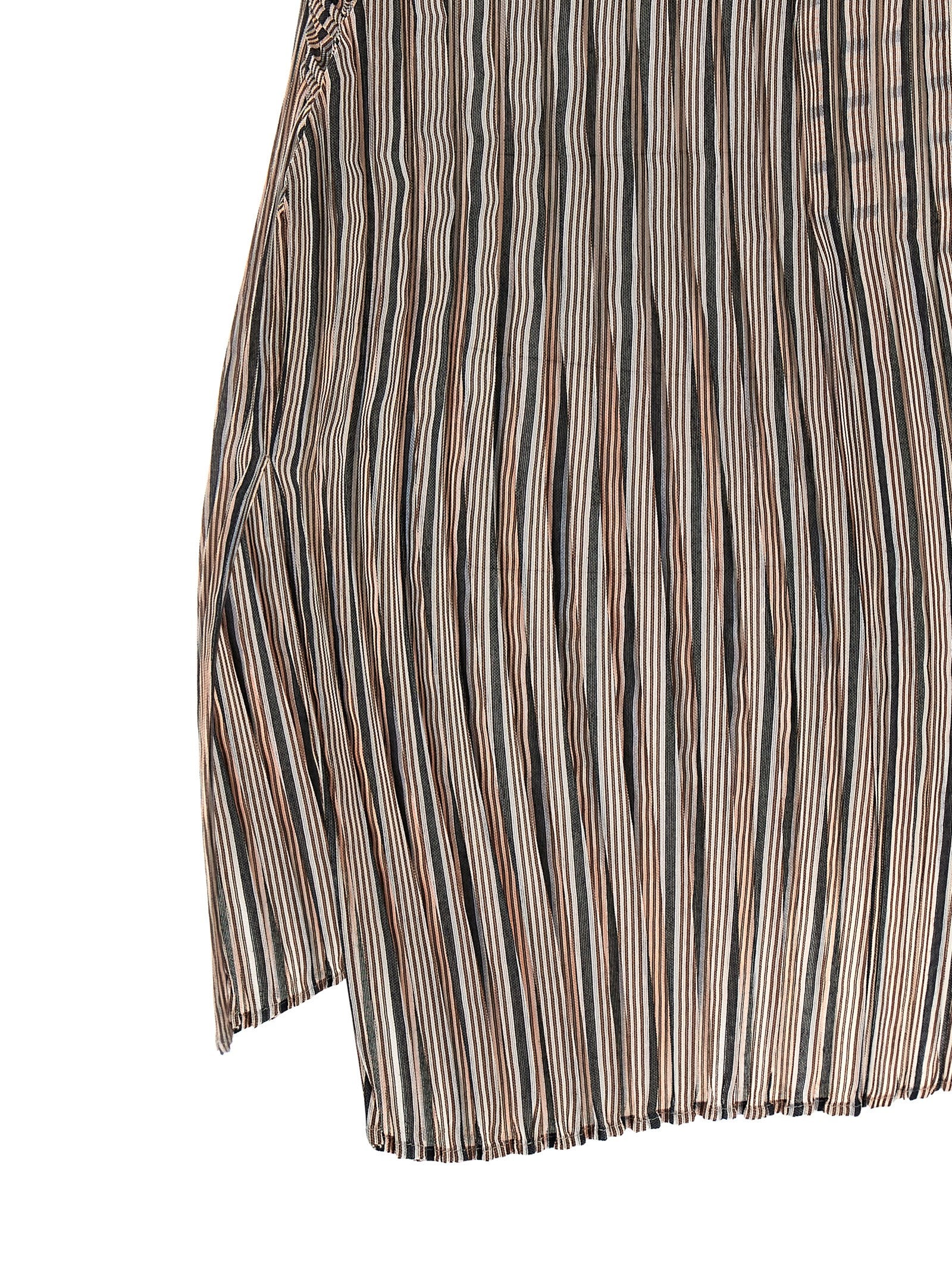 Issey Miyake 'Generic Stripes (Machine Pleats)' Top