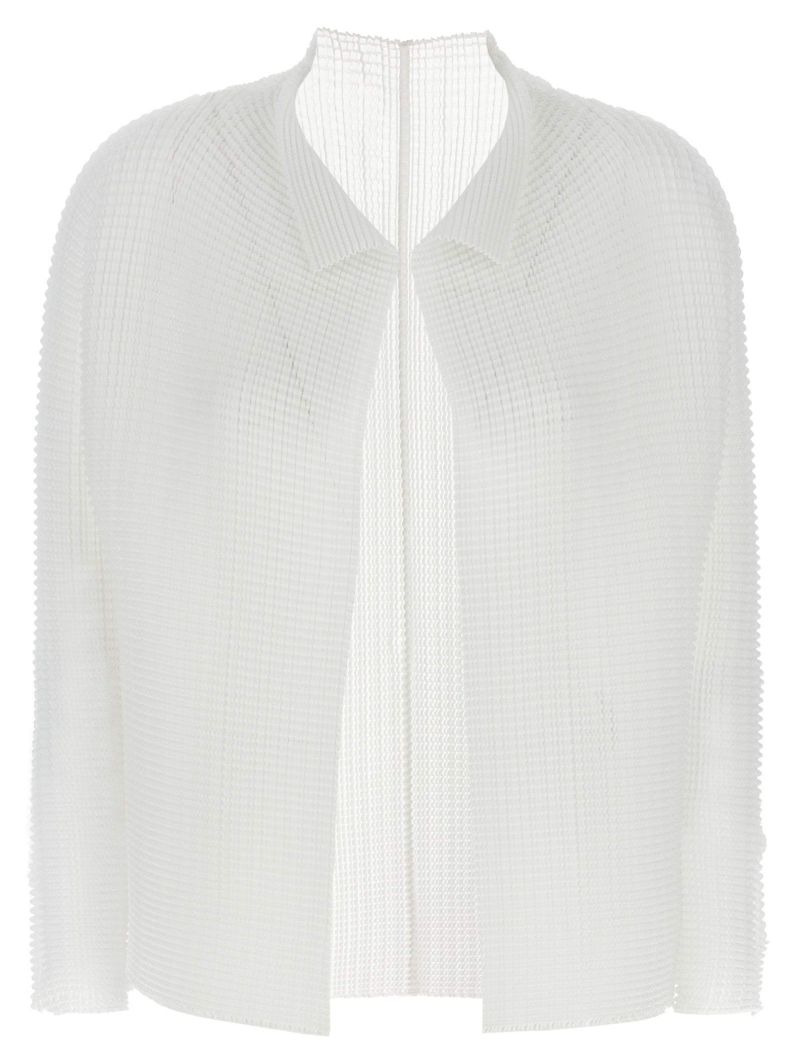 Issey Miyake 'Wooly Pleats' Cardigan