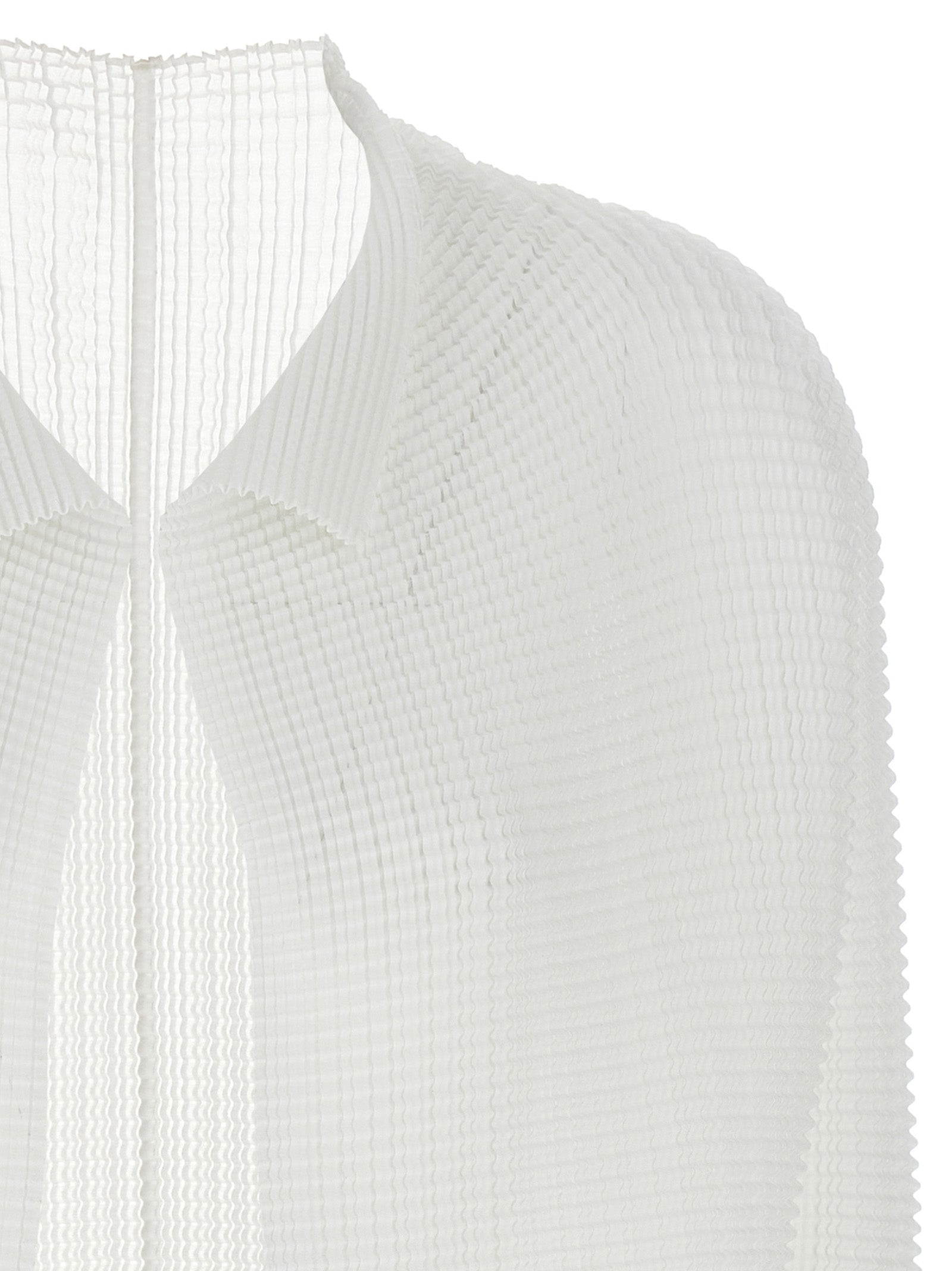 Issey Miyake 'Wooly Pleats' Cardigan