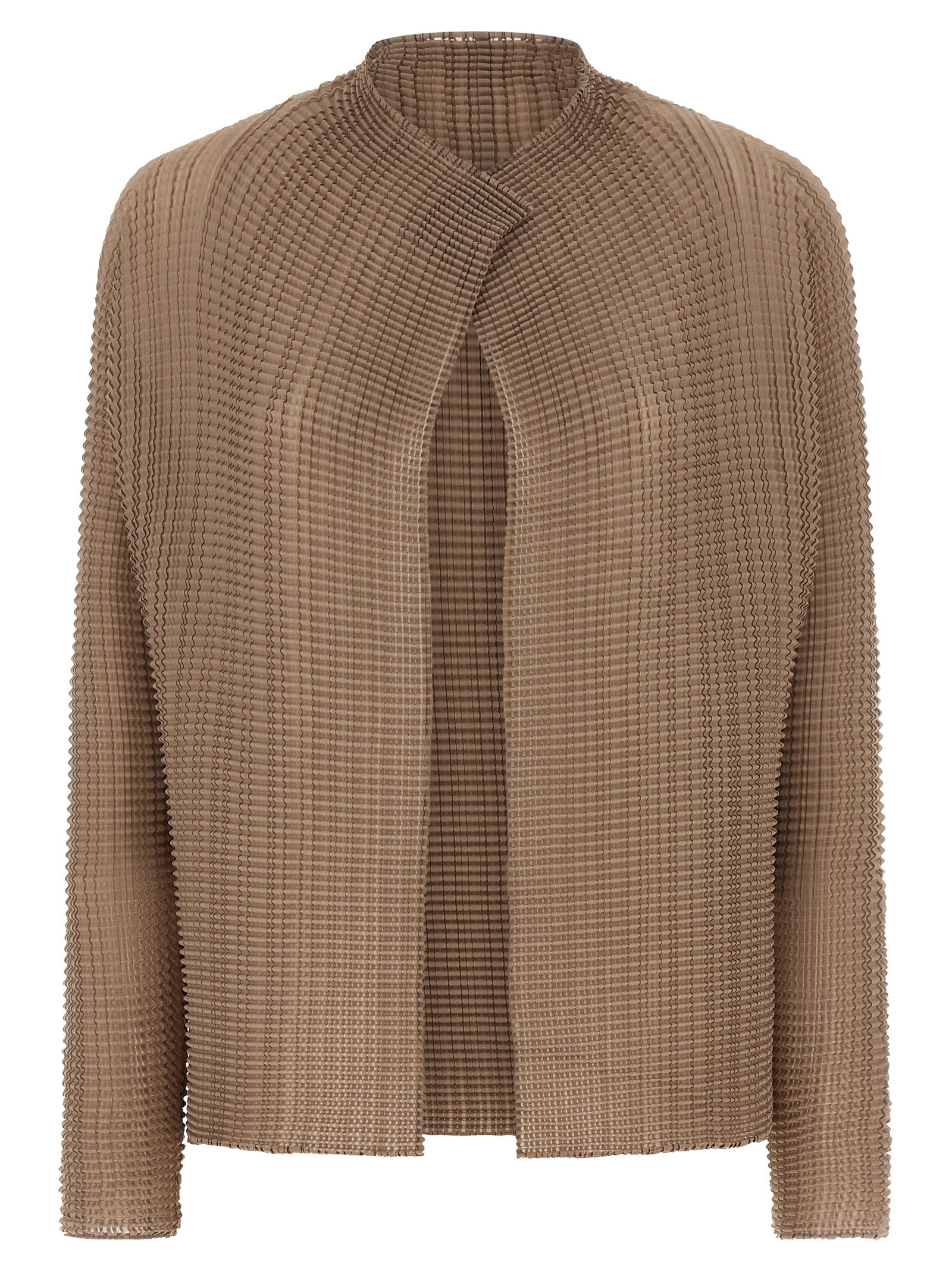 Issey Miyake 'Wooly Pleats-66' Cardigan