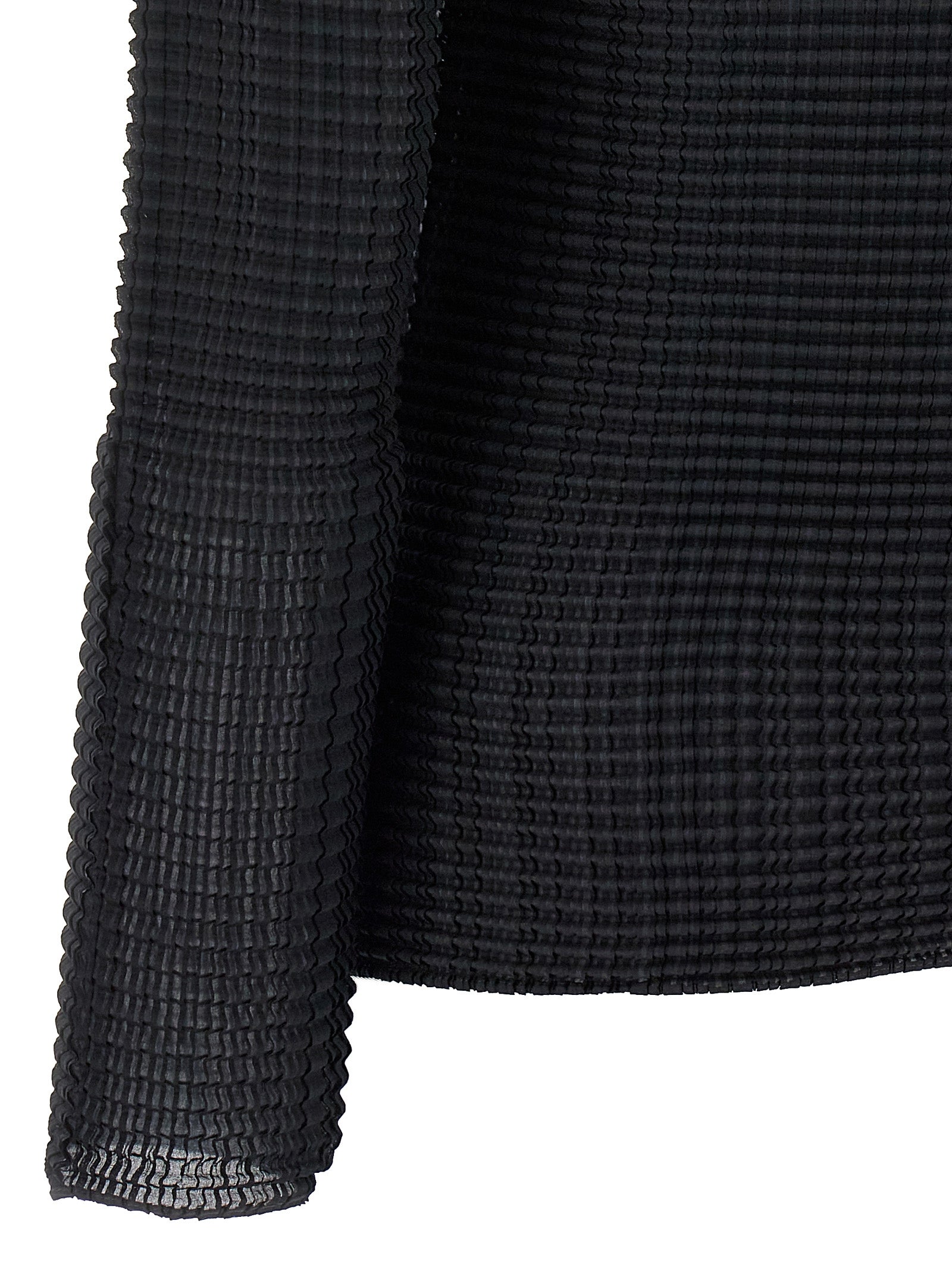 Issey Miyake 'Wooly Pleats' Blouse