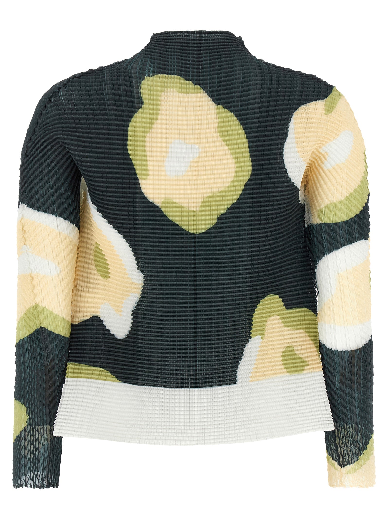 Issey Miyake 'Verve Pleats Top' Cardigan