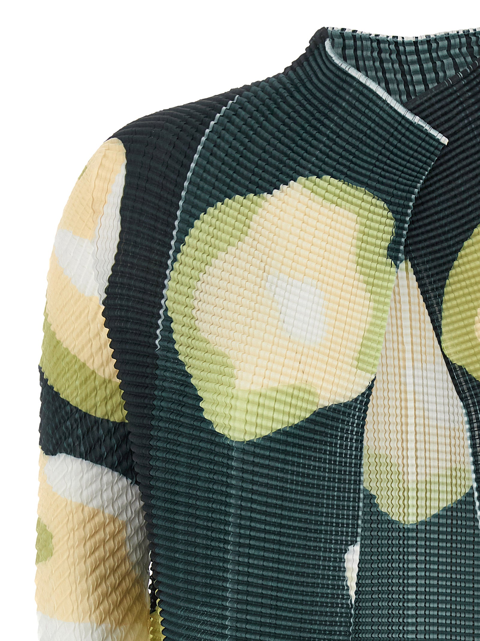 Issey Miyake 'Verve Pleats Top' Cardigan