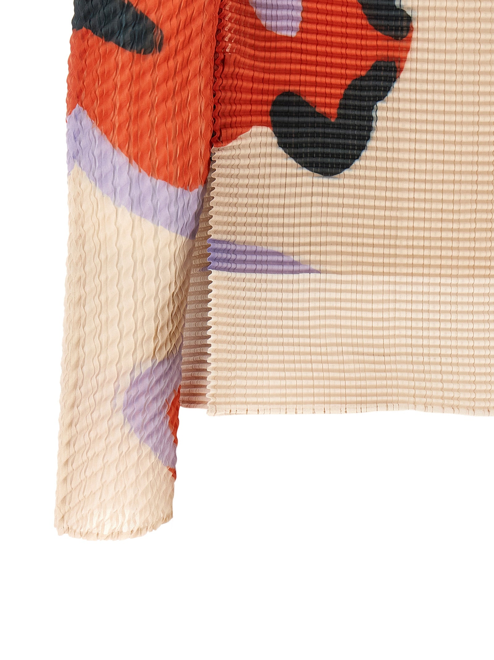 Issey Miyake 'Verve Pleats Top' Cardigan