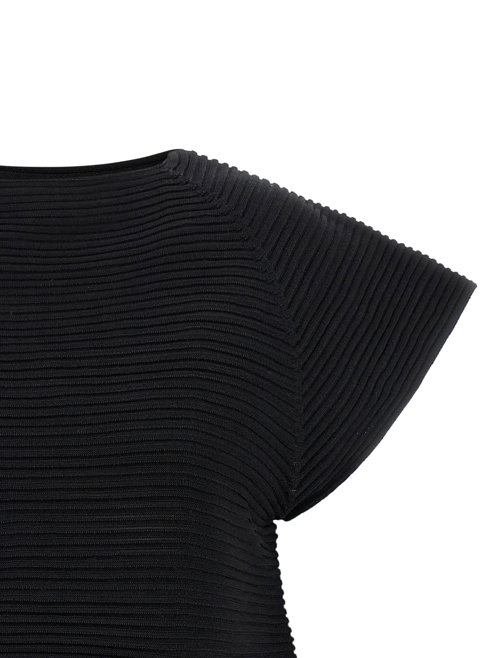 Issey Miyake 'Corrugated Knit' Dress