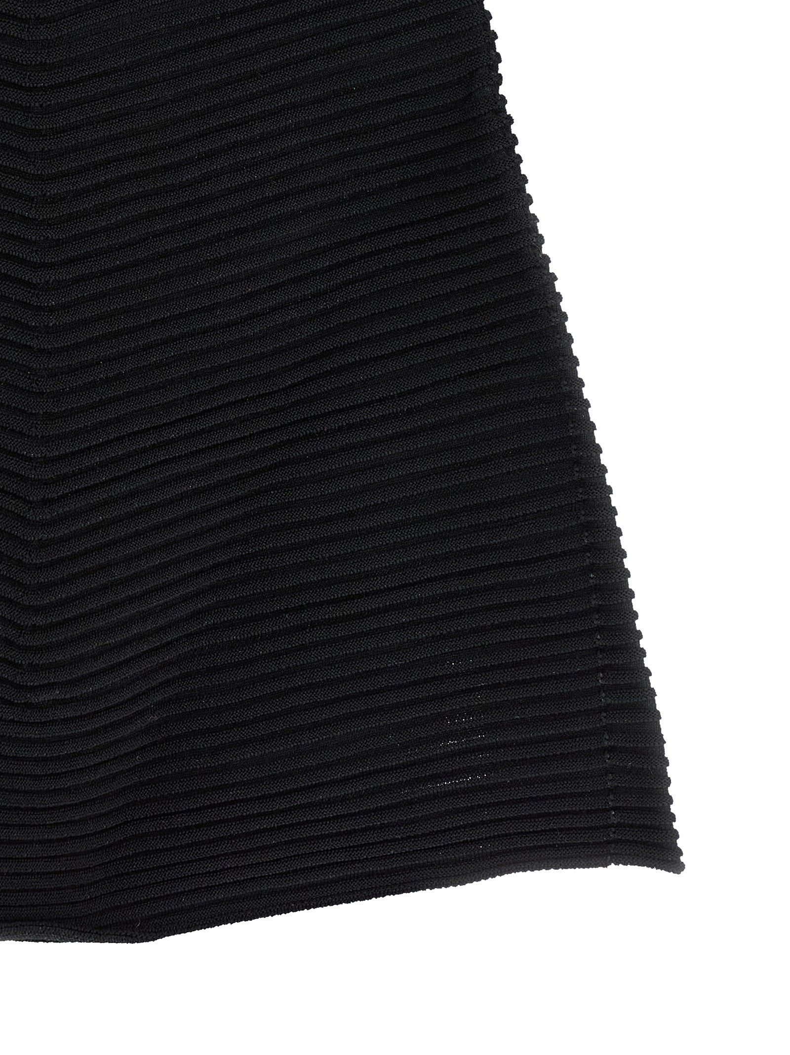 Issey Miyake 'Corrugated Knit' Dress