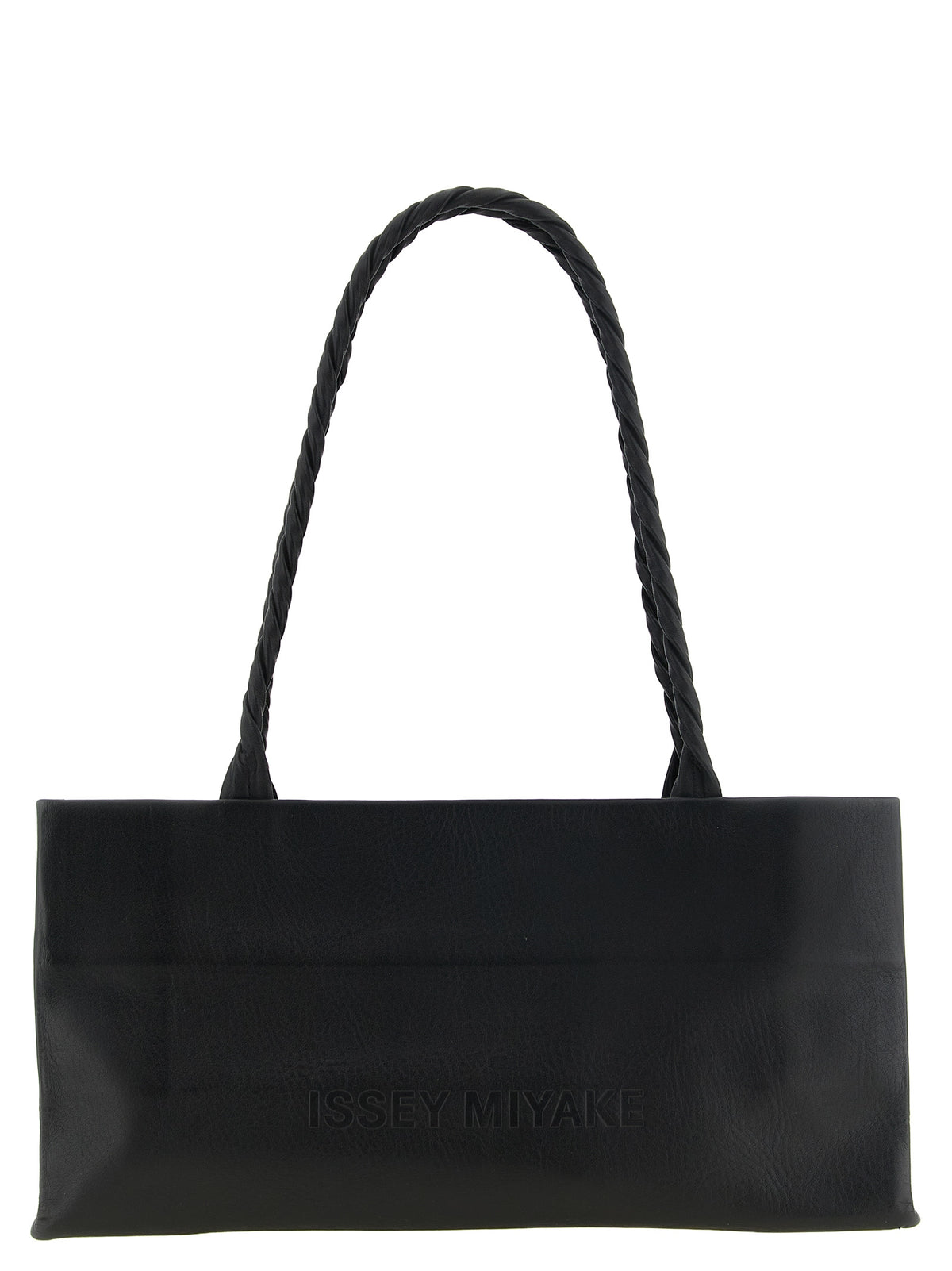 Issey Miyake Black 'Paper Bag' Shoulder Bag