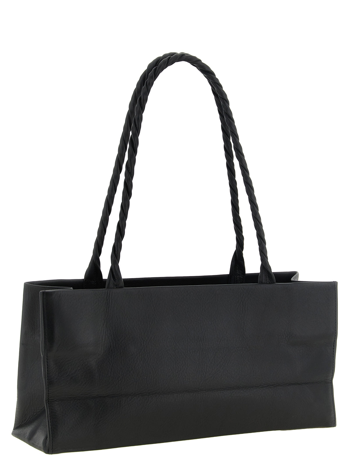 Issey Miyake Black 'Paper Bag' Shoulder Bag