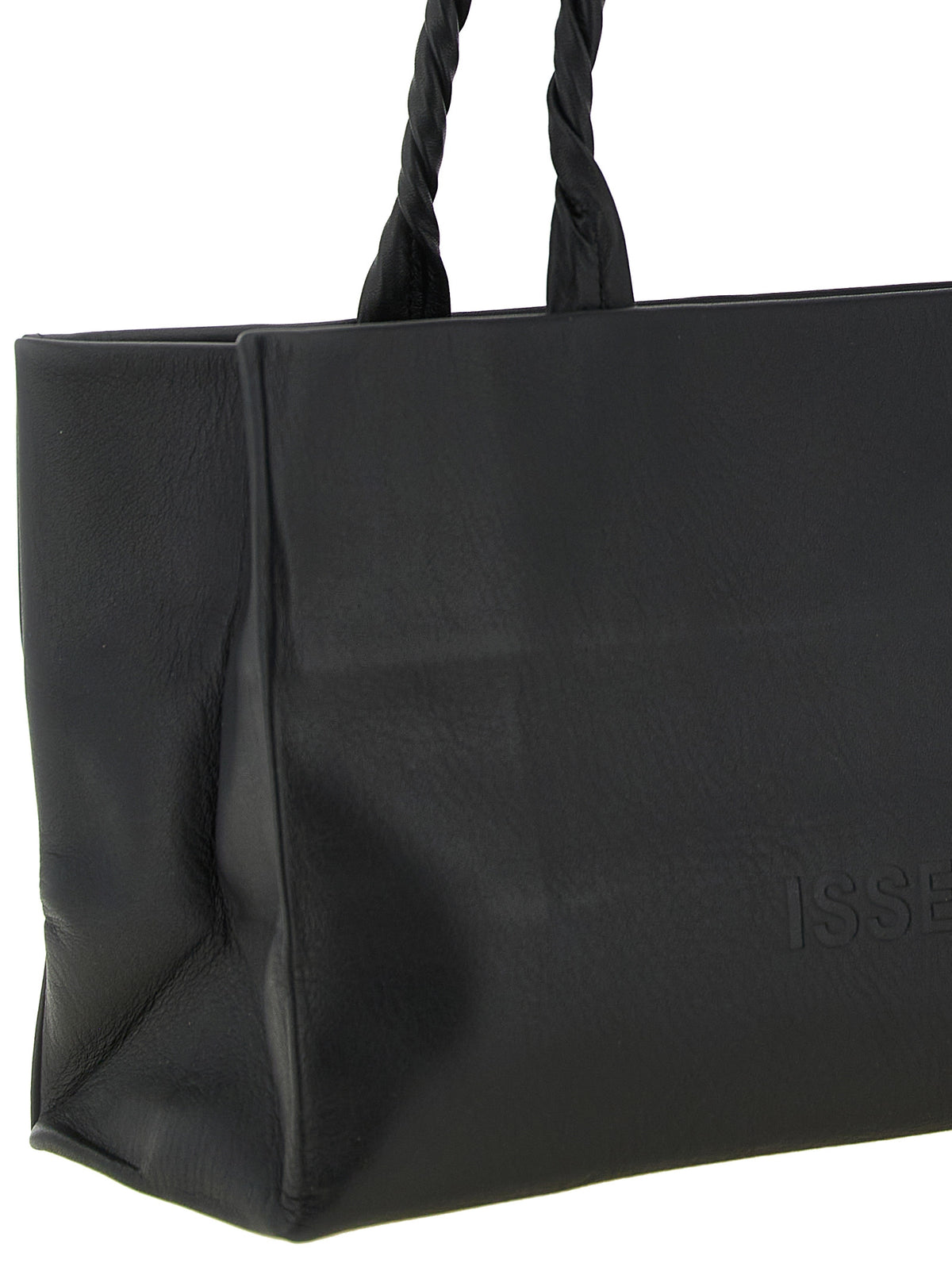 Issey Miyake Black 'Paper Bag' Shoulder Bag
