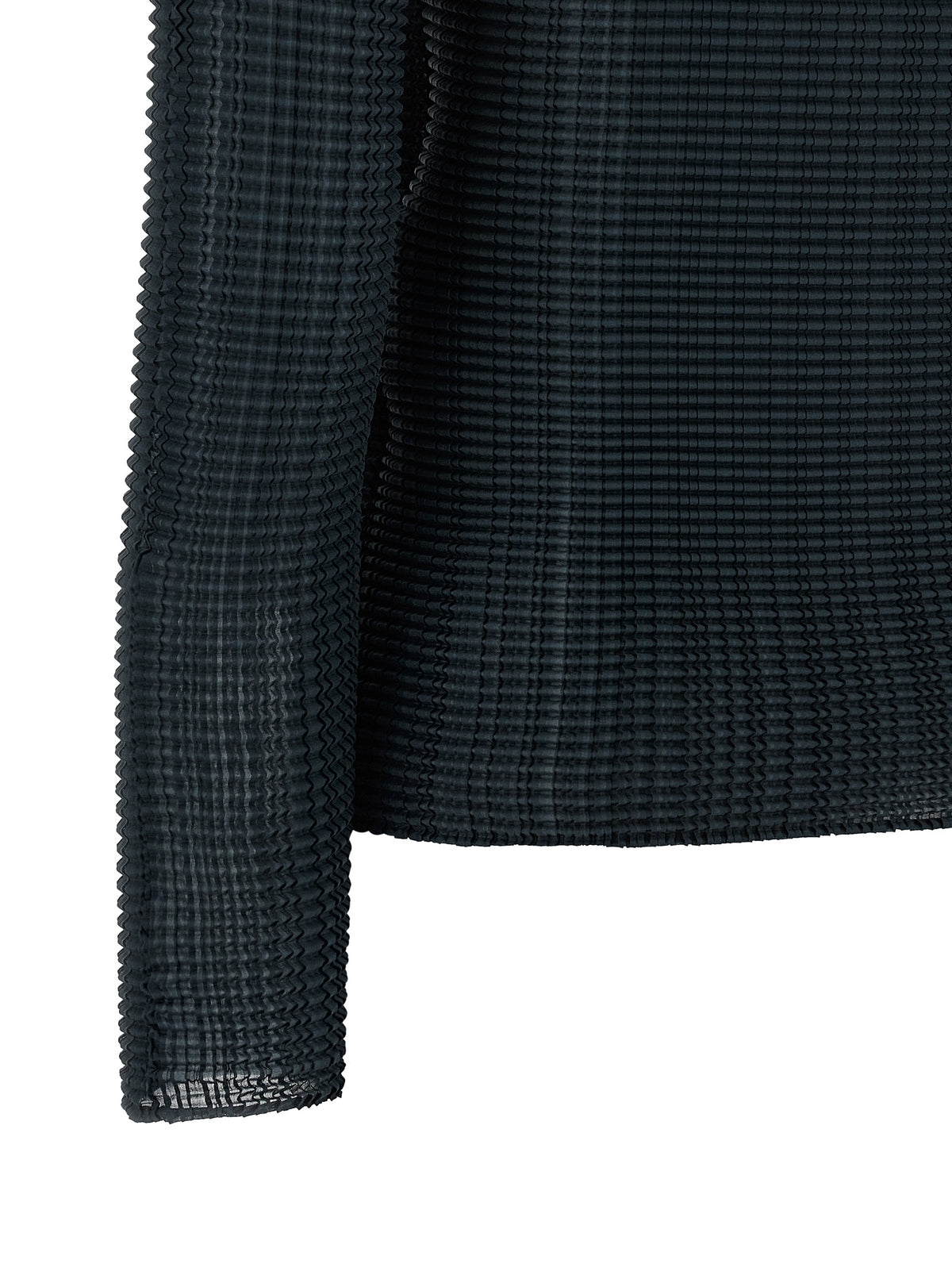 Issey Miyake 'Wooly Pleats-68' Blouse