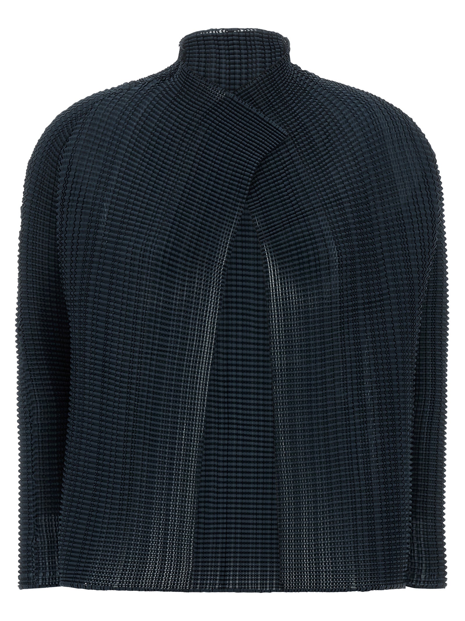 Issey Miyake 'Wooly Pleats-68' Cardigan