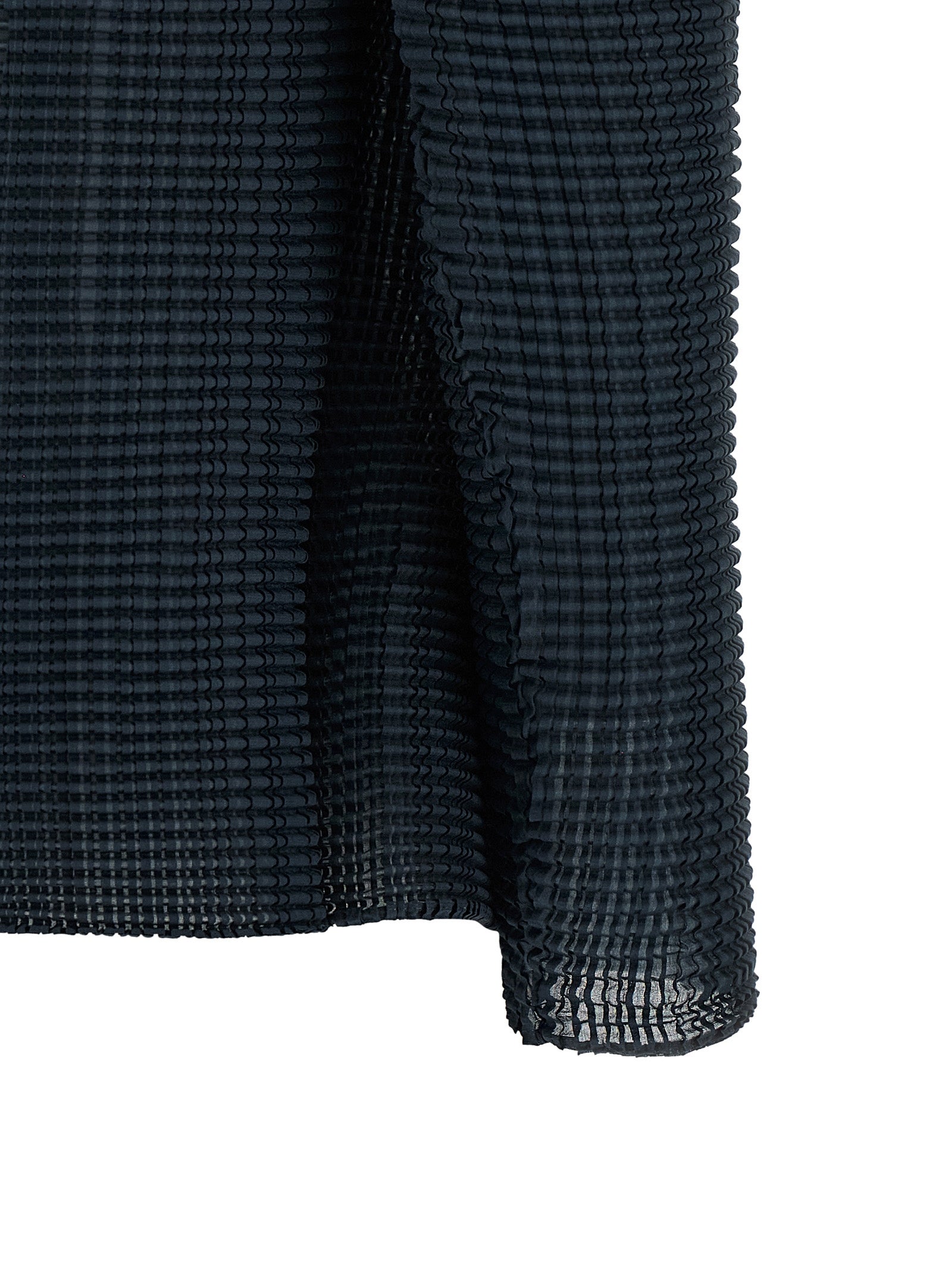Issey Miyake 'Wooly Pleats-68' Cardigan