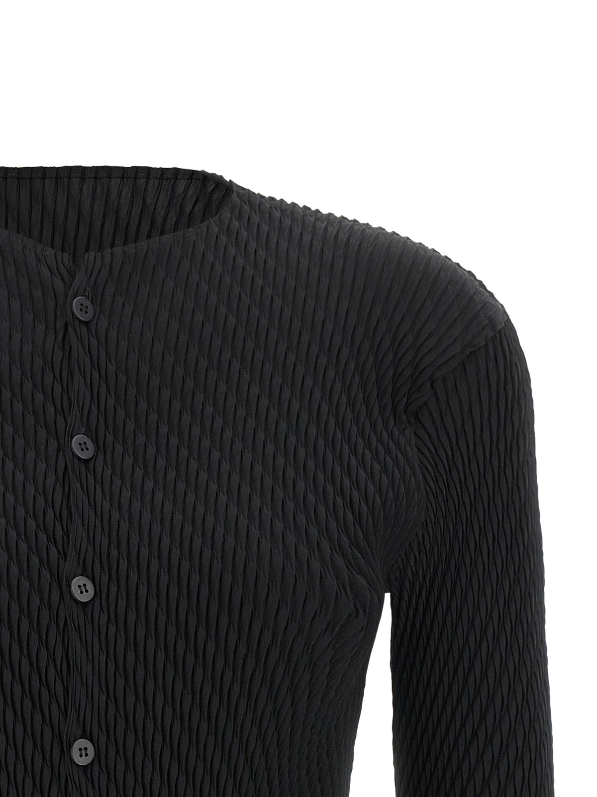 Issey Miyake 'Rhombus Pleats' Cardigan