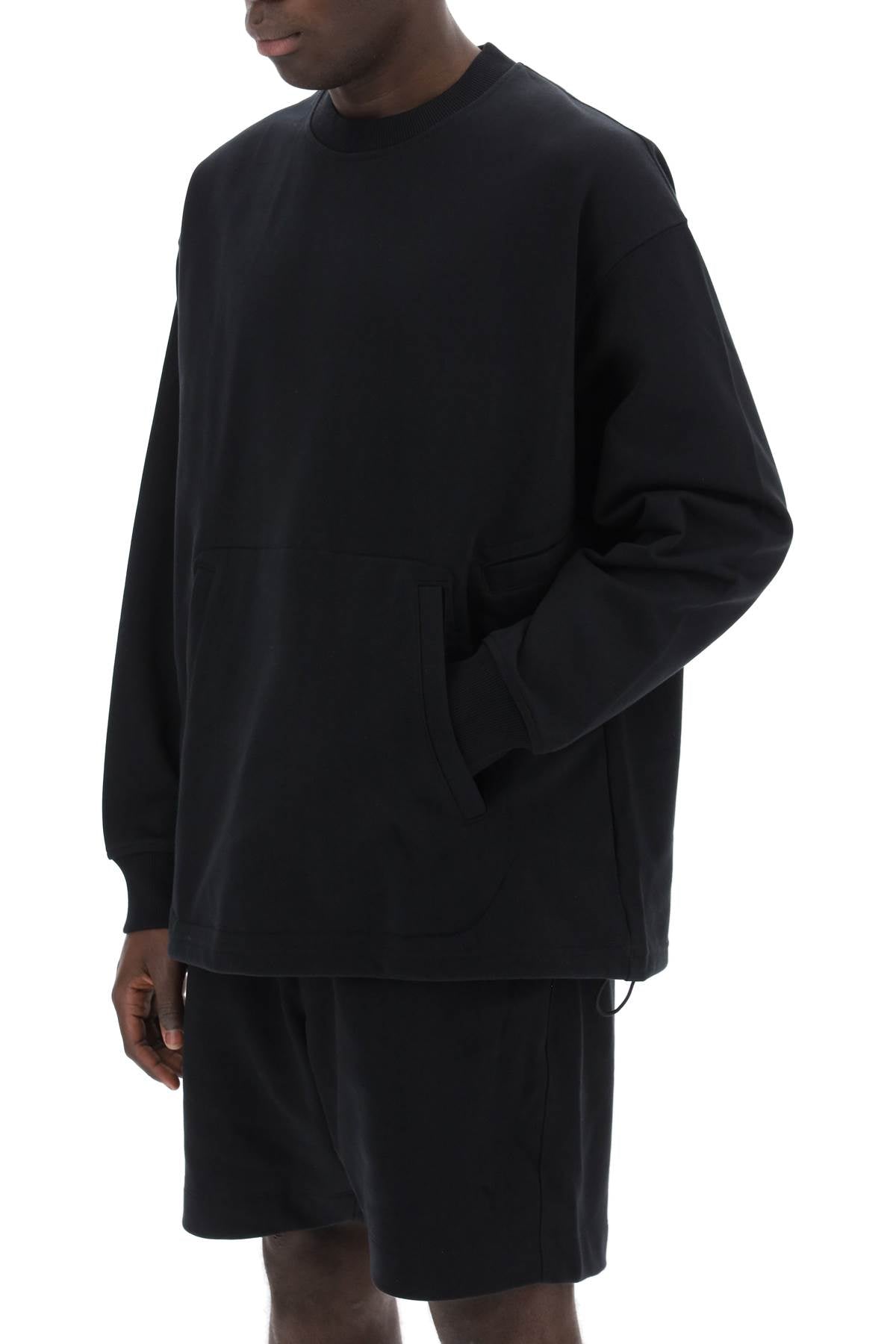 Y-3 Oversized Cotton Blend Sweat